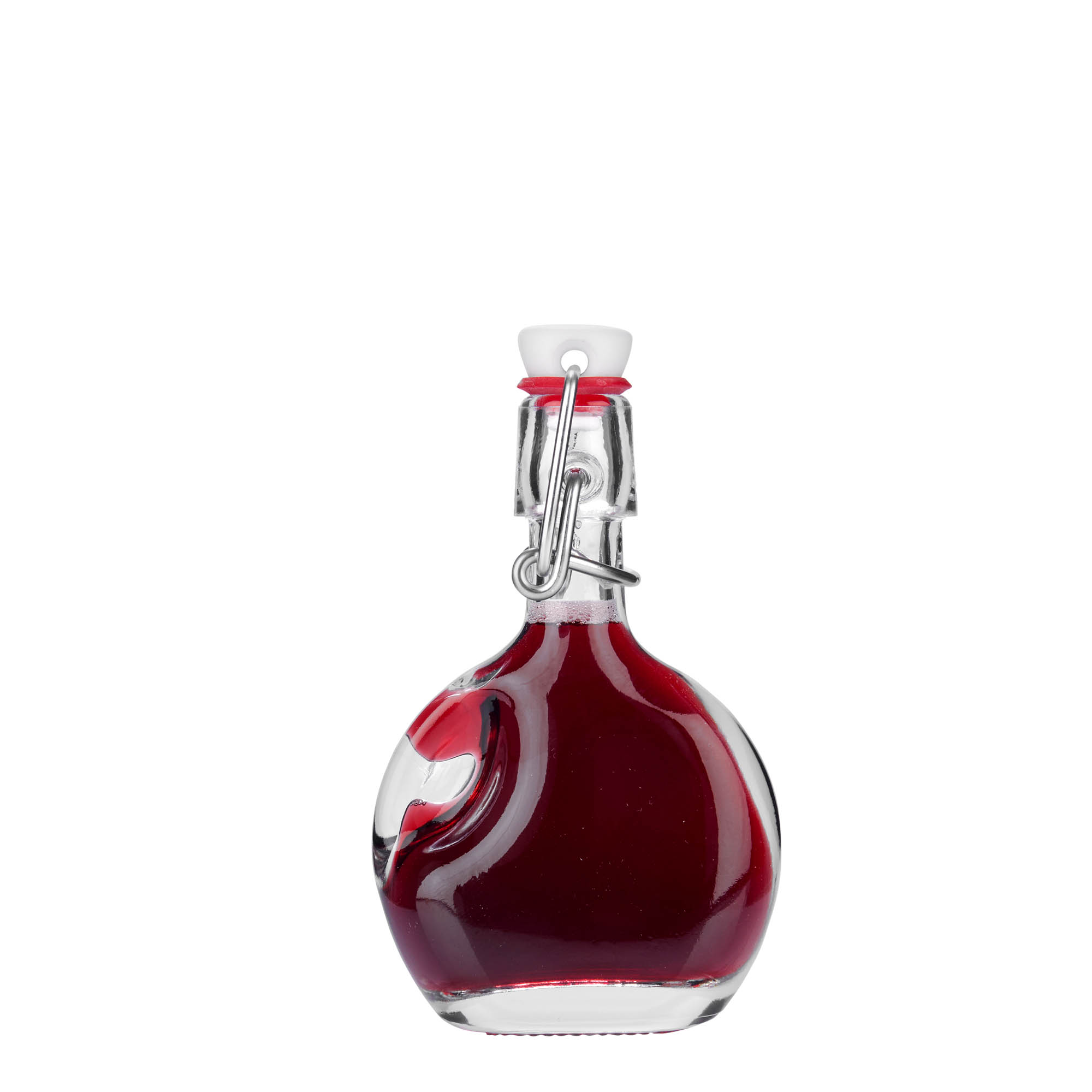 40 ml steklenička 'Lukas', ovalna, odprtina: zaponka