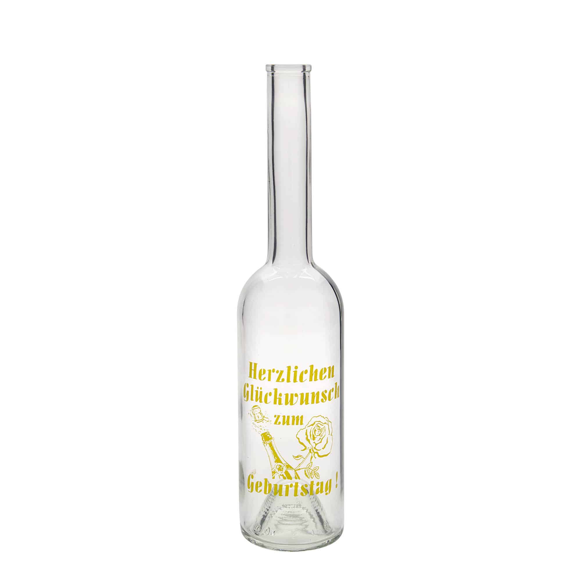 500 ml steklena steklenica »Opera«, motiv: Apple, ustje: pluta 500 ml steklena steklenica »Opera«, motiv: Apple, ustje: pluta