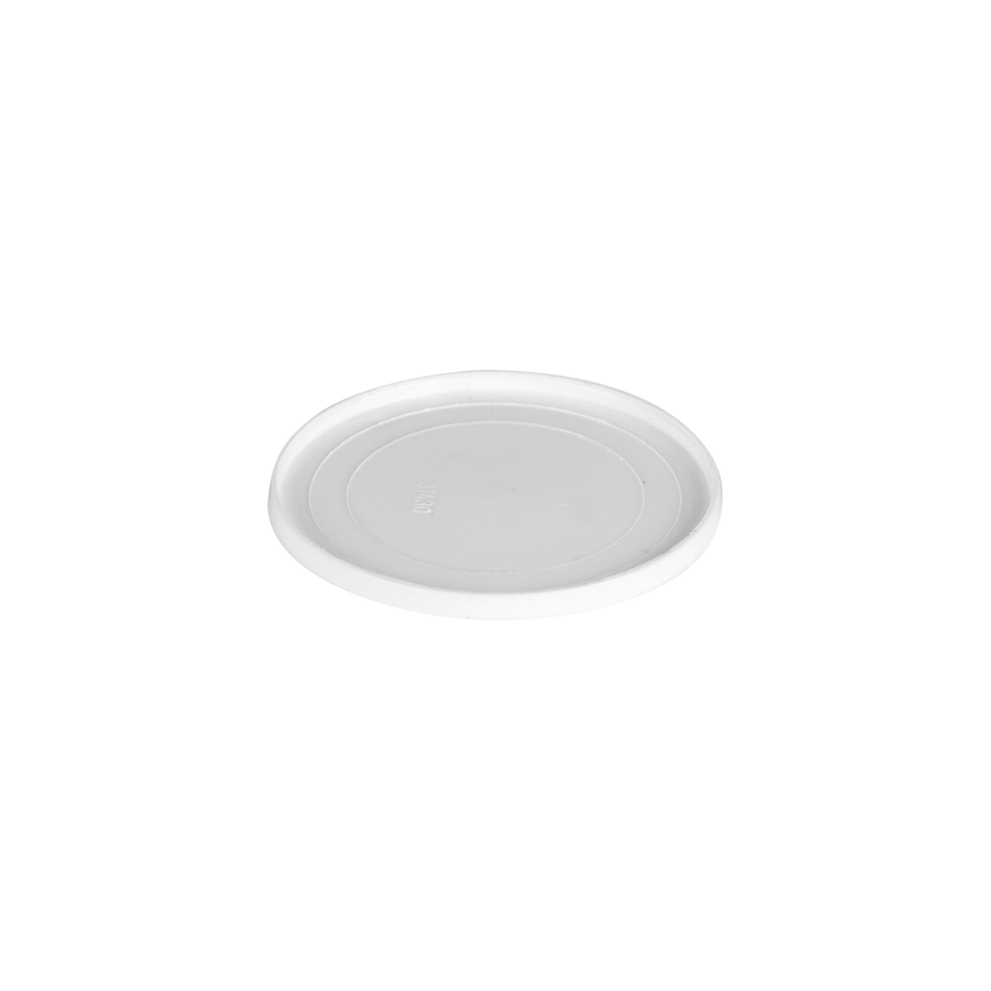Zaščitni disk za 30 ml 'Bianca', PP-plastika, bela