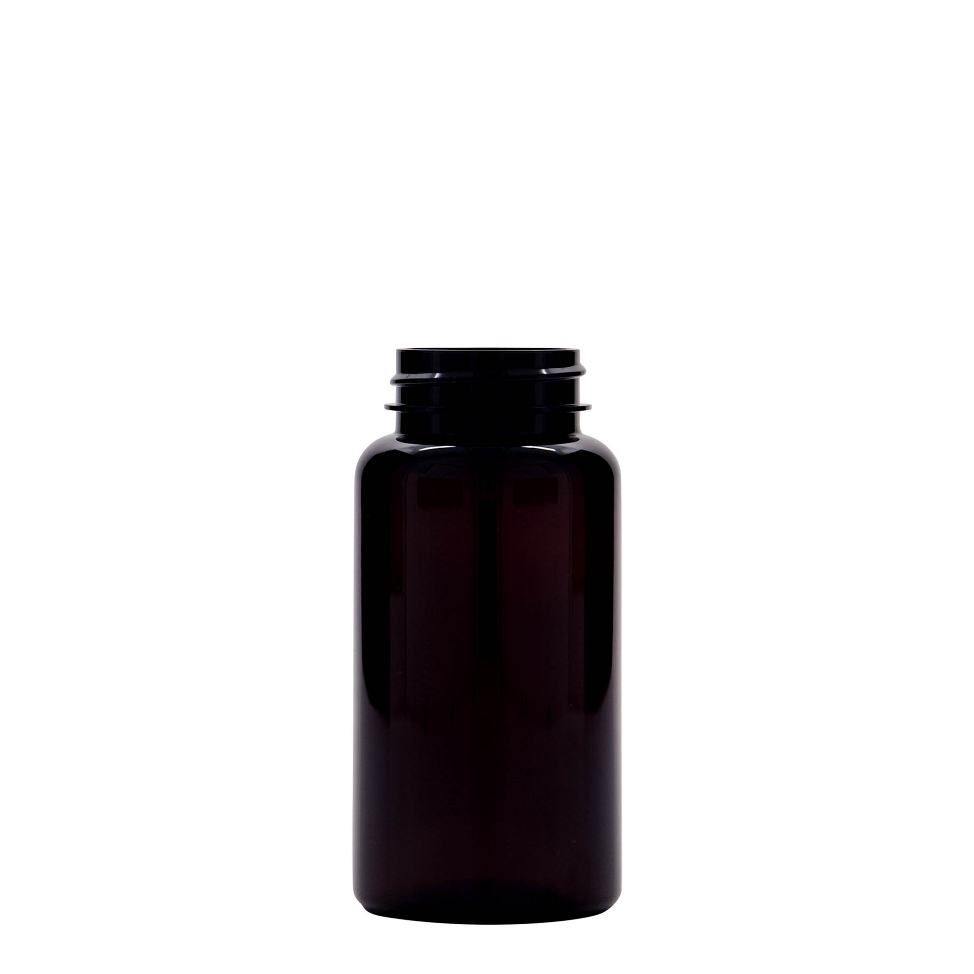 150 ml PET-pločevinka, plastika, rjava, odprtina: 38/400