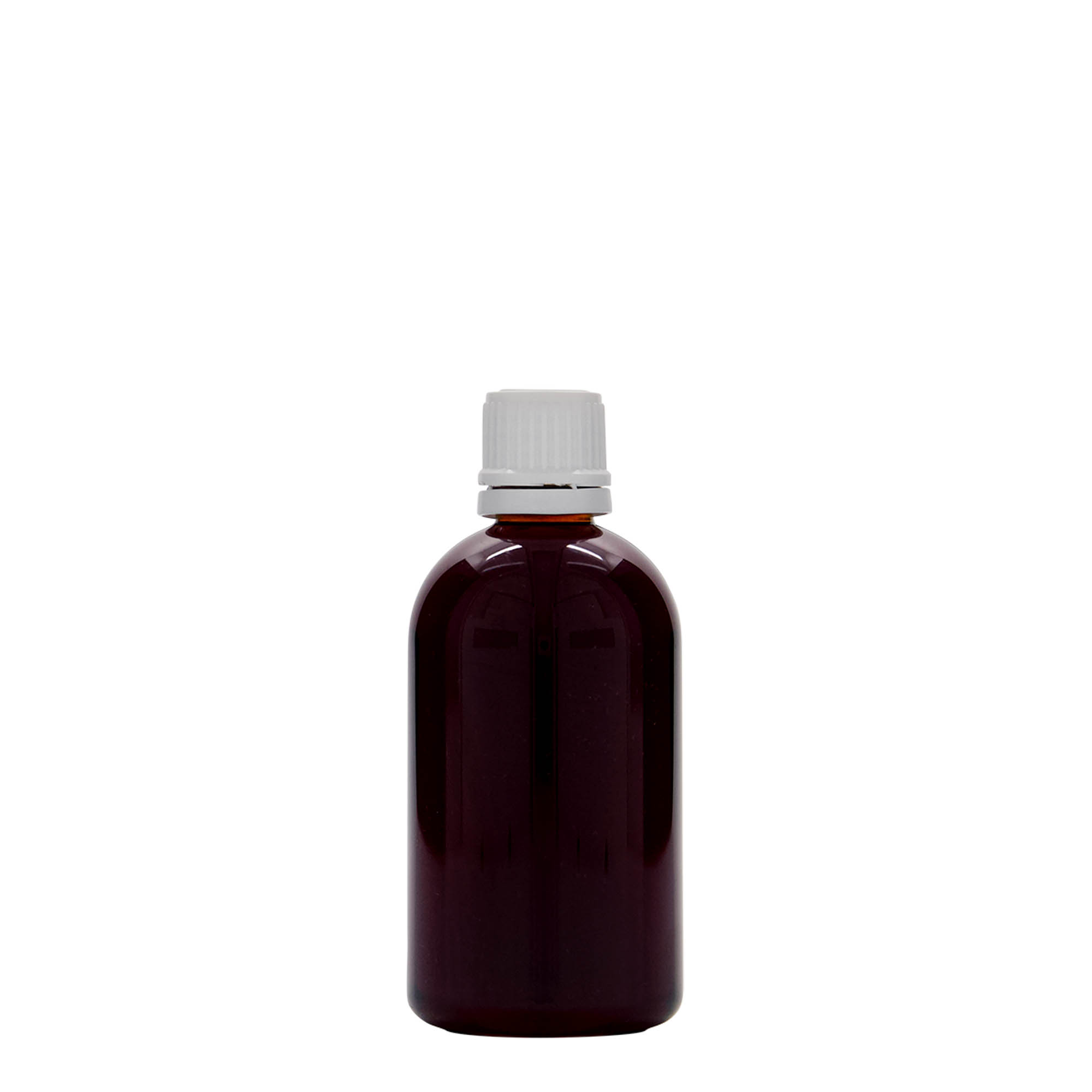 100 ml PET-medicinska steklenička 'Easy Living', plastika, odprtina: DIN 18