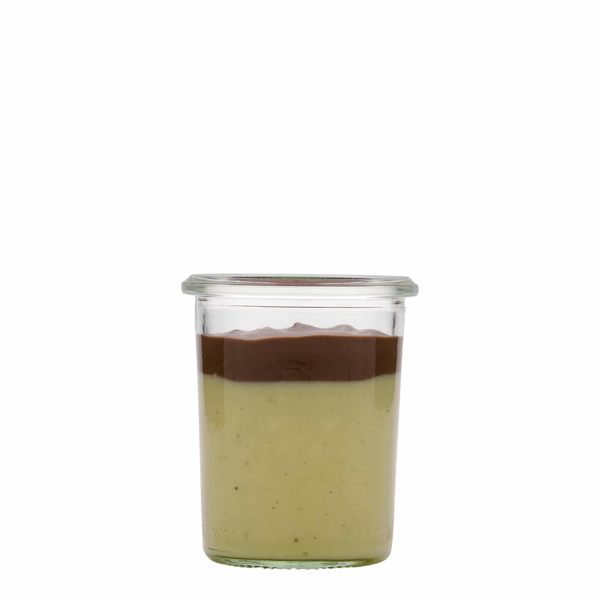 160 ml stekleni kozarec WECK, ustje: Okrogel rob