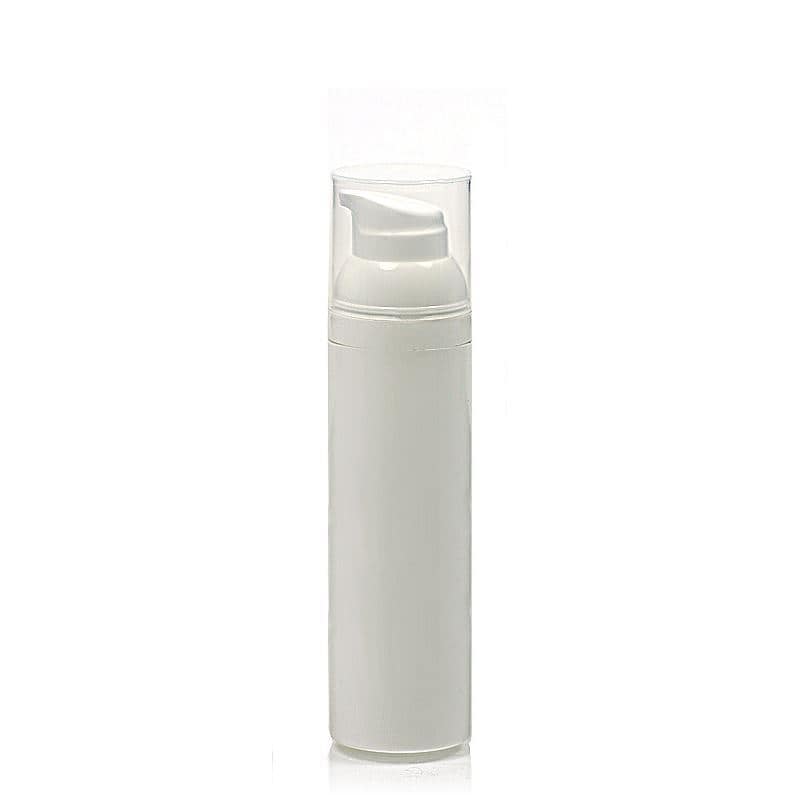 100 ml brezzračni dozirnik »Mezzo«, plastika PP, bela