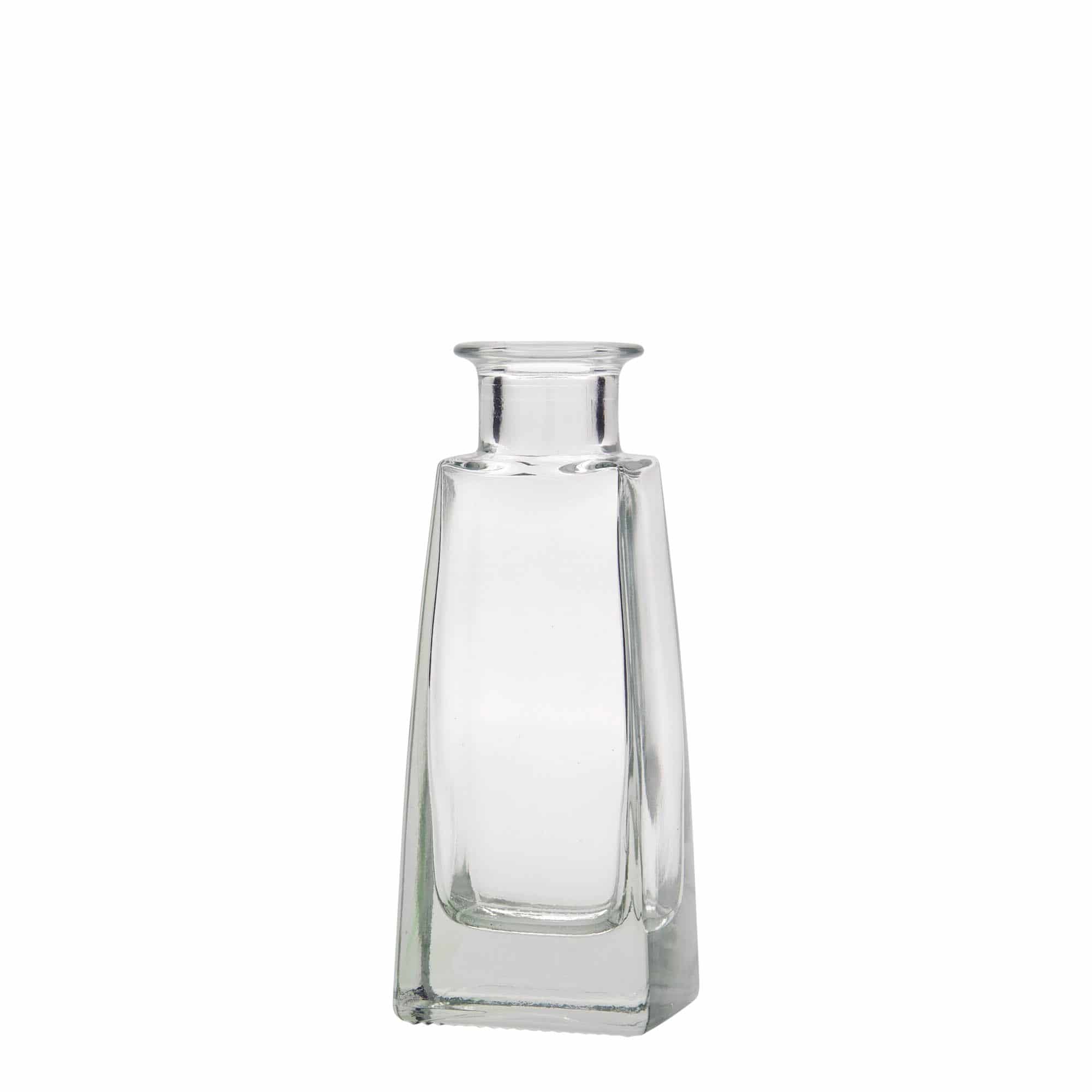 100 ml steklena steklenica »Timmy«, pravokotna, ustje: pluta