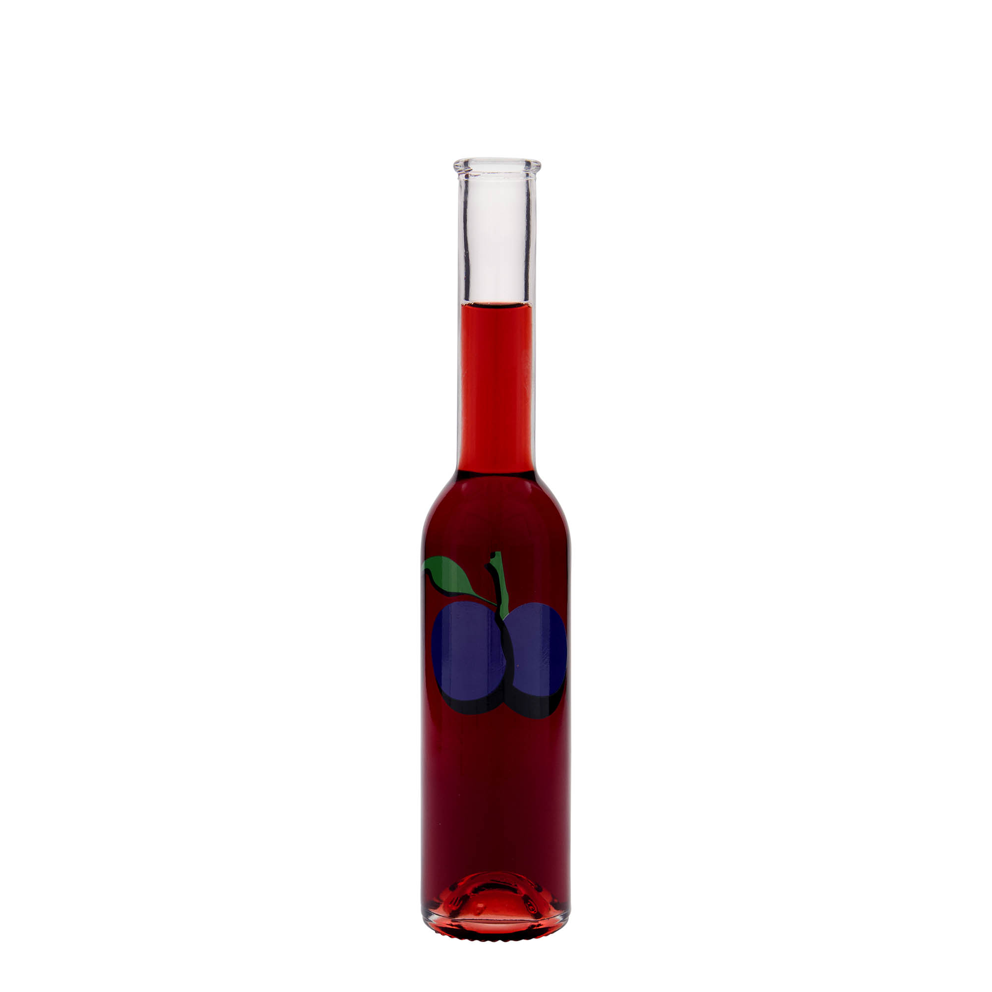 200 ml steklenica 'Opera', motiv: sliva, odprtina: pluta