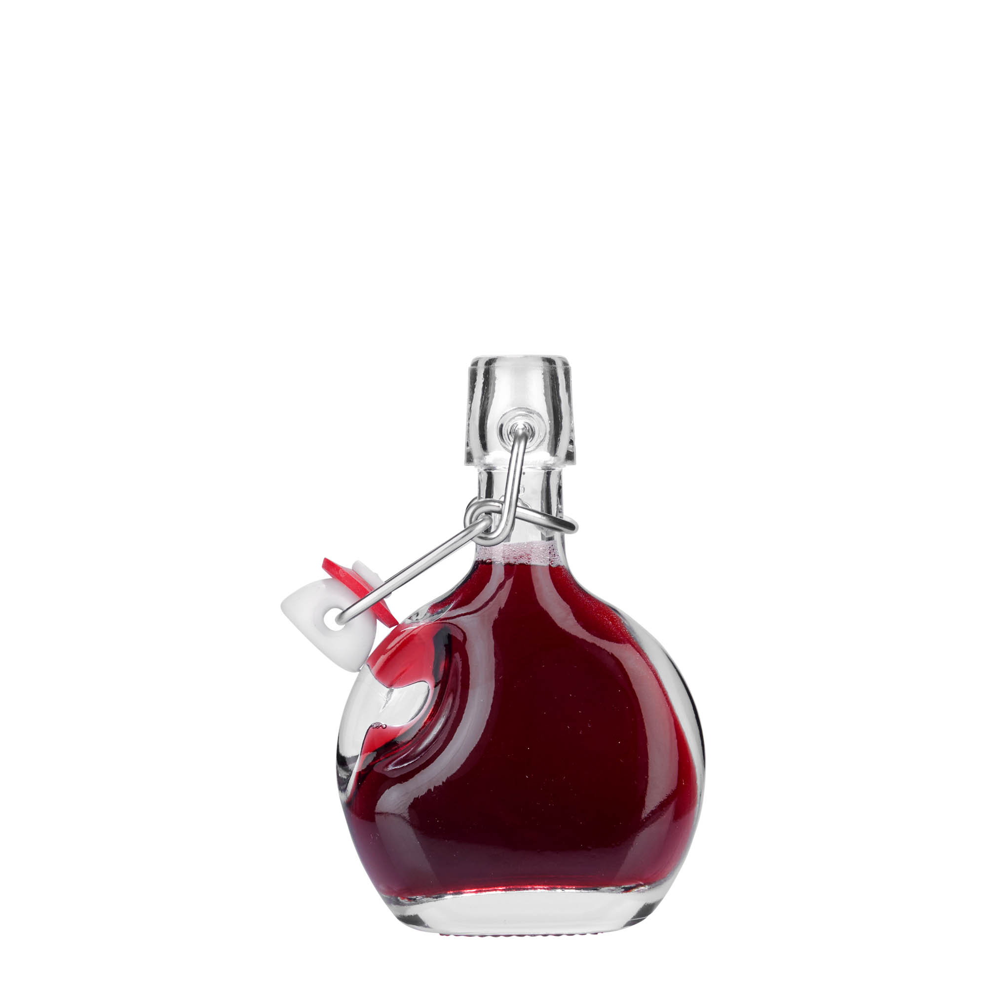 40 ml steklenička 'Lukas', ovalna, odprtina: zaponka