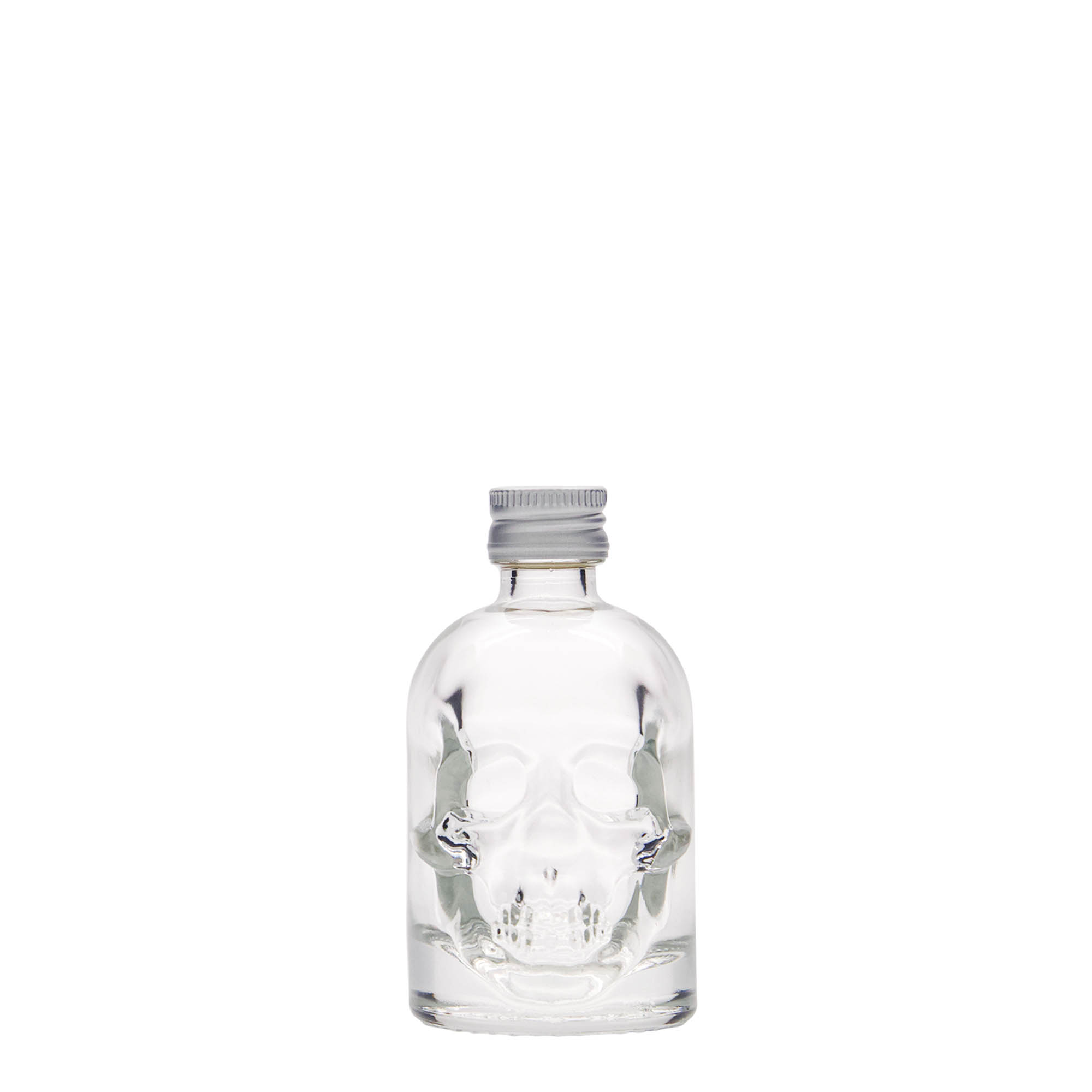 50 ml steklenička 'Totenkopf', odprtina: PP 18 50 ml steklenička 'Totenkopf', odprtina: PP 18
