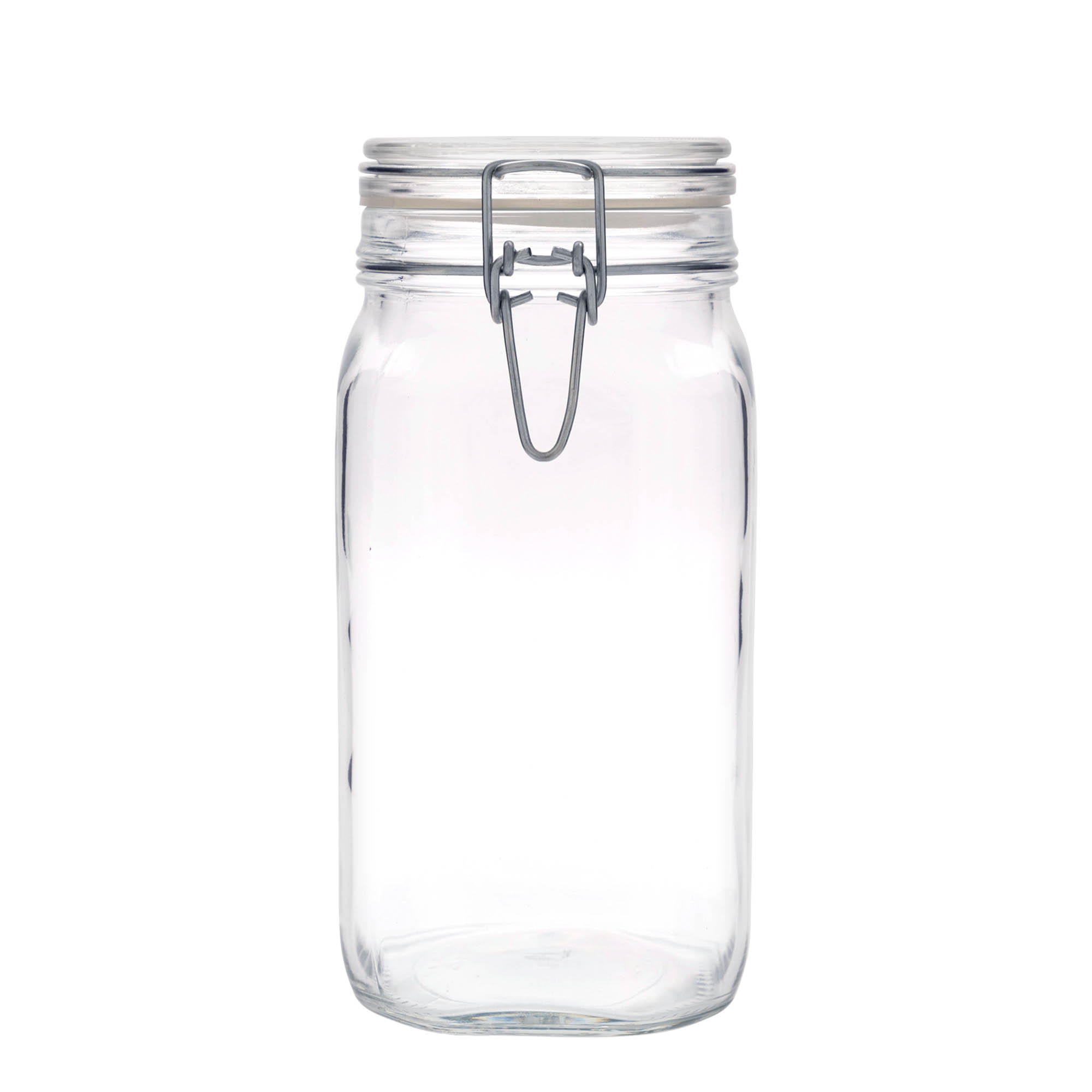 1.500 ml steklenica s kovinskim sponkom 'Fido', kvadratna, odprtina: kovinska sponka 1.500 ml steklenica s kovinskim sponkom 'Fido', kvadratna, odprtina: kovinska sponka