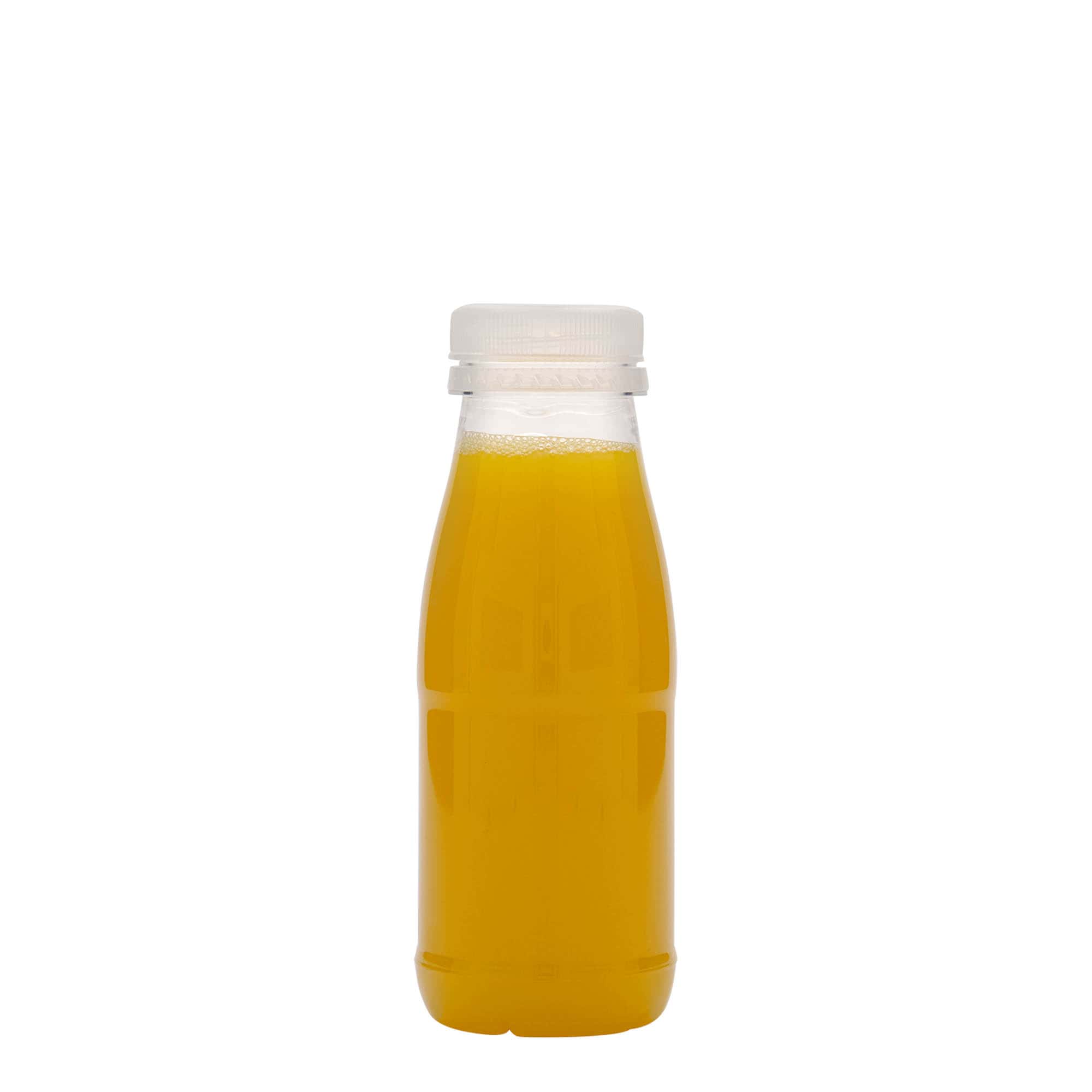 250 ml PET-flaska 'Mleko in sok', plastika, odprtina: 38 mm