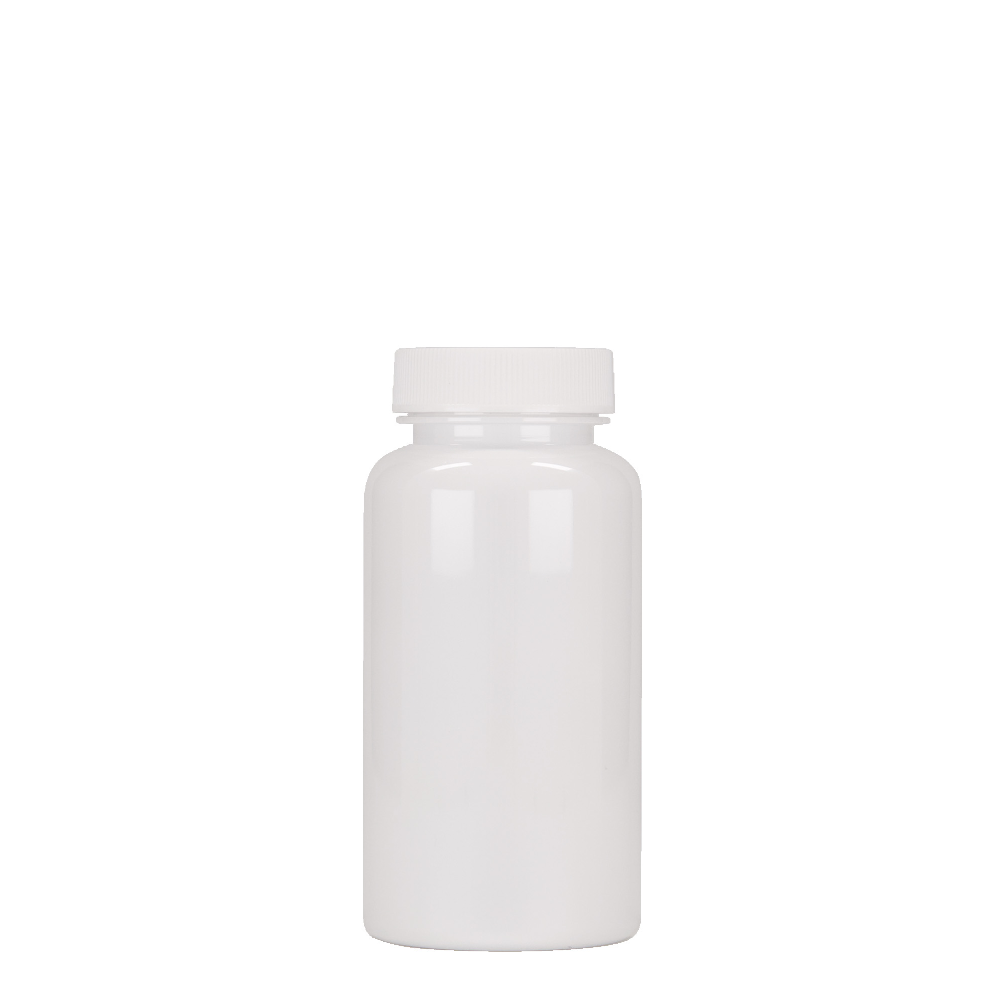 150 ml pakirna posodica PET, plastika, bela, ustje: GPI 38/400