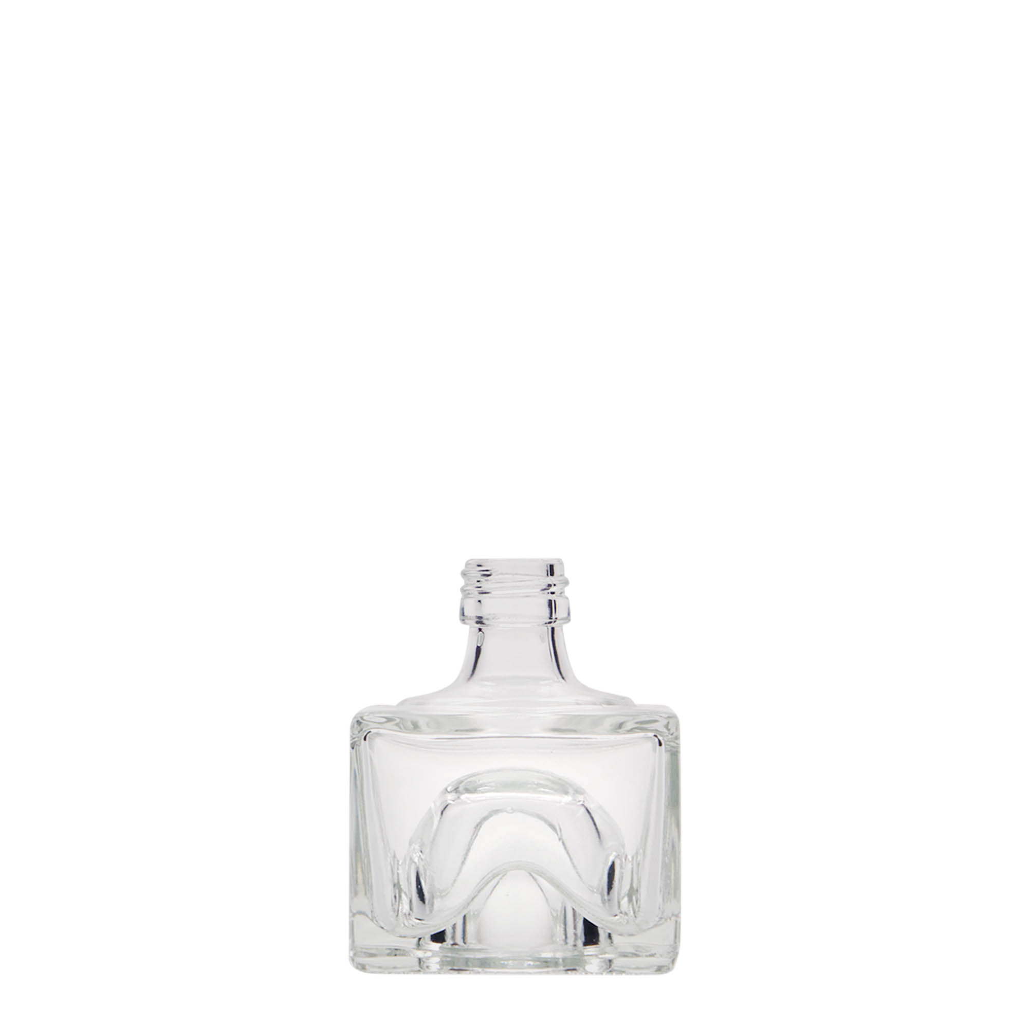40 ml steklenička 'Cocolores', kvadratna, odprtina: PP 18 40 ml steklenička 'Cocolores', kvadratna, odprtina: PP 18