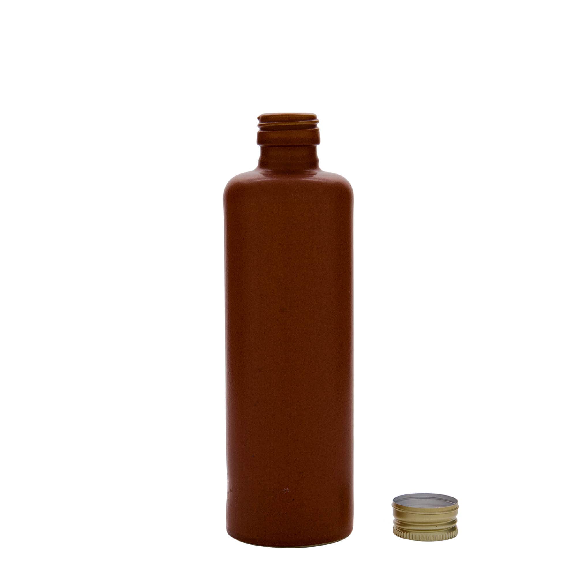 350 ml glineni vrč, kamnina, rdeče-rjav, ustje: PP 31,5