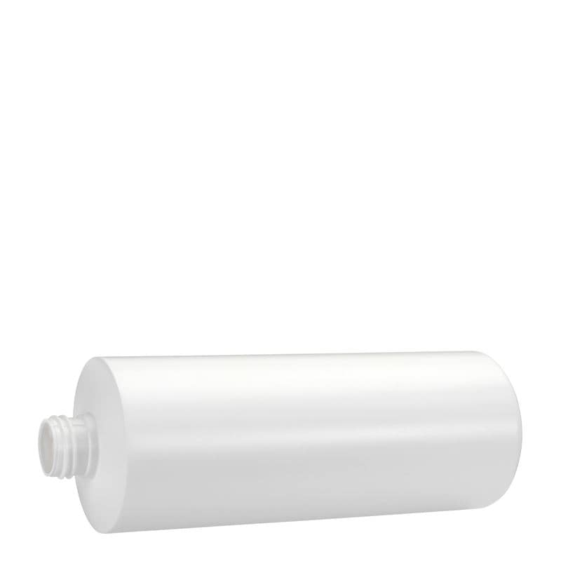 500 ml plastična steklenica »Pipe«, Green HDPE, bela, ustje: GPI 24/410