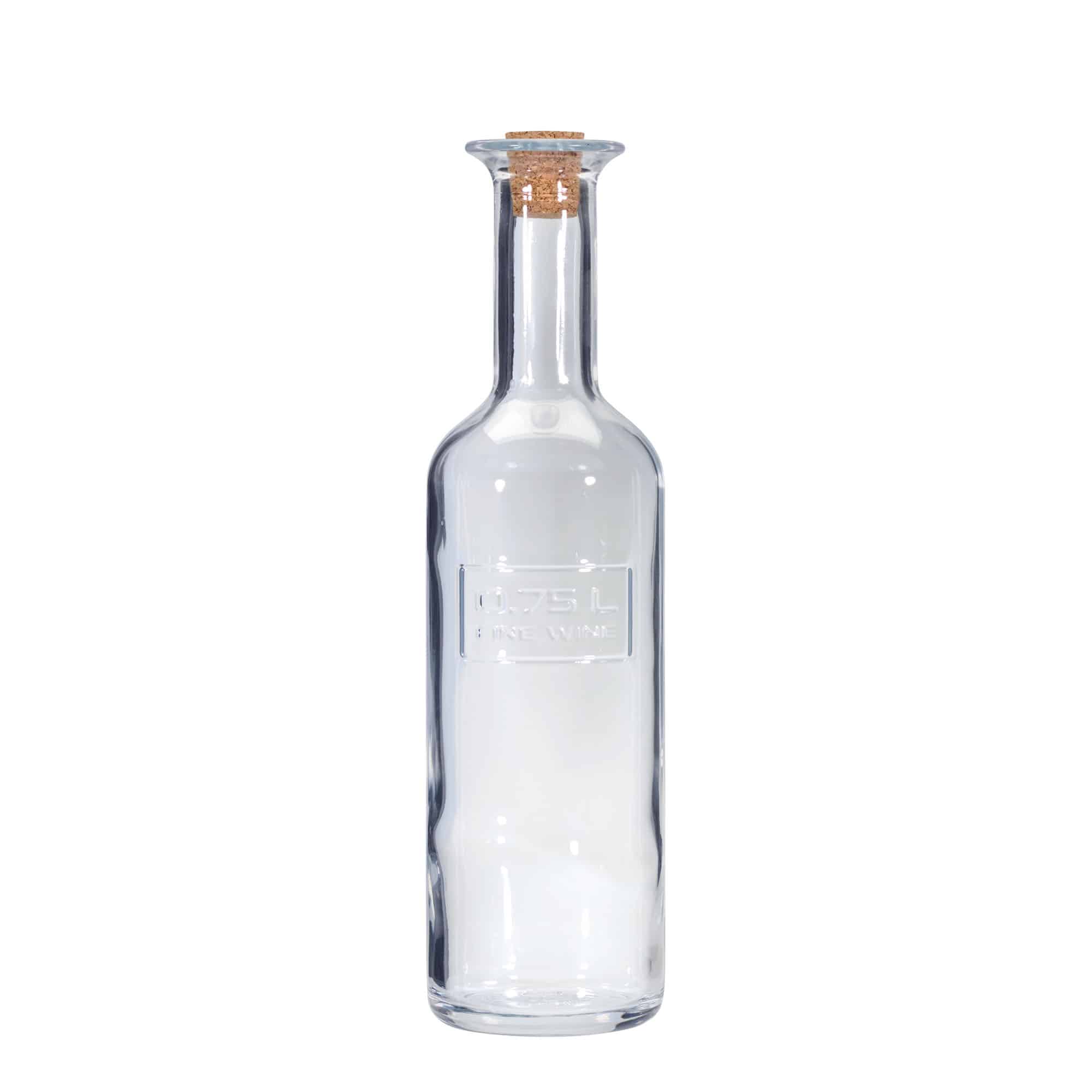 750 ml steklena steklenica »Optima Fine Wine«, ustje: pluta