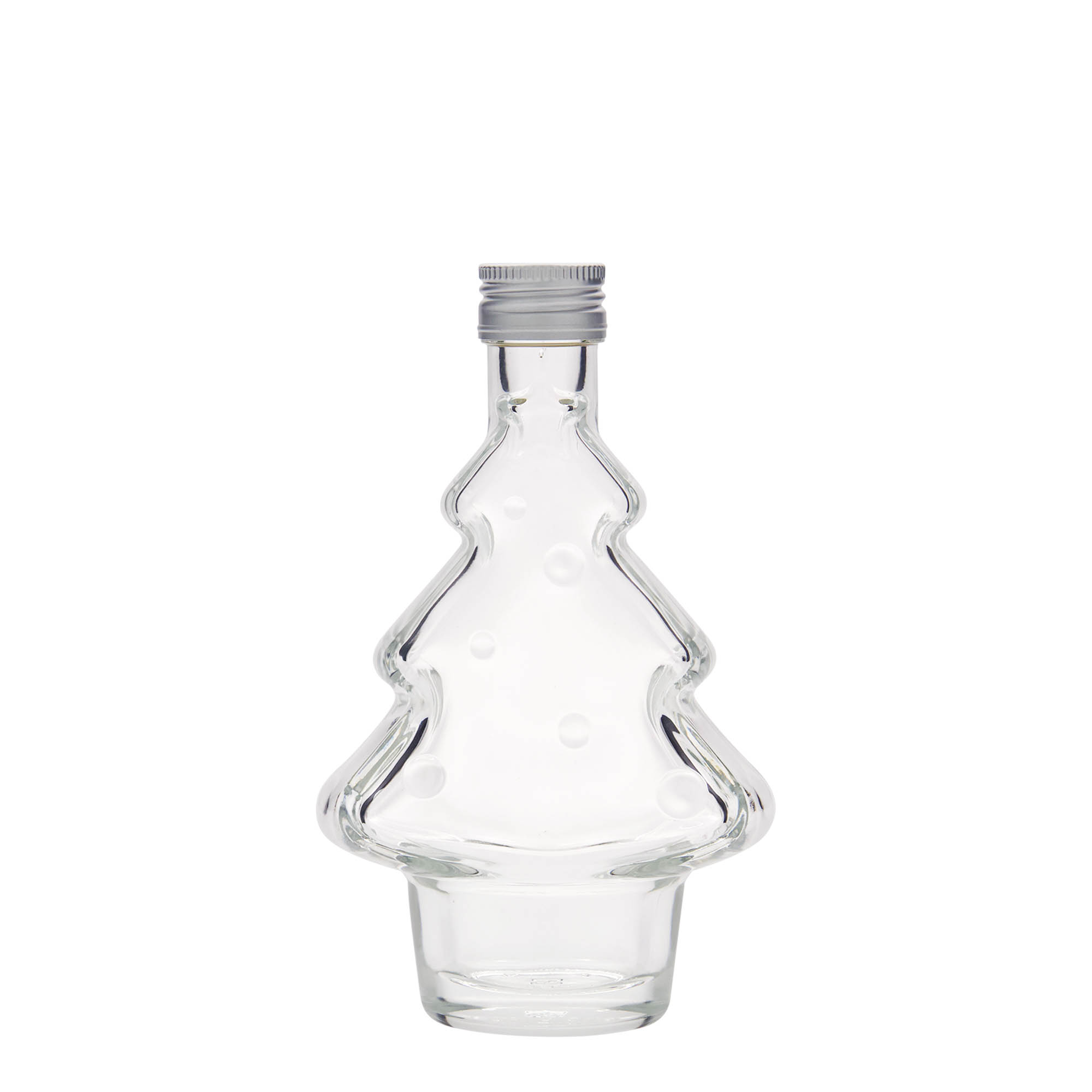 200 ml steklenička 'Božično drevo', odprtina: PP 28