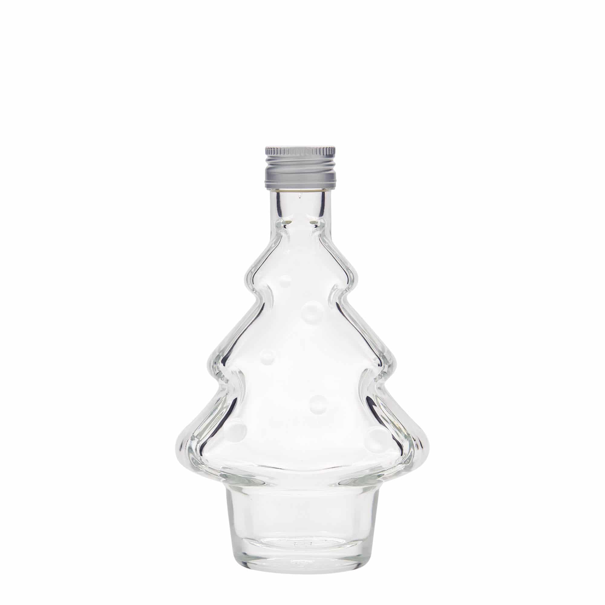 200 ml steklenička 'Božično drevo', odprtina: PP 28
