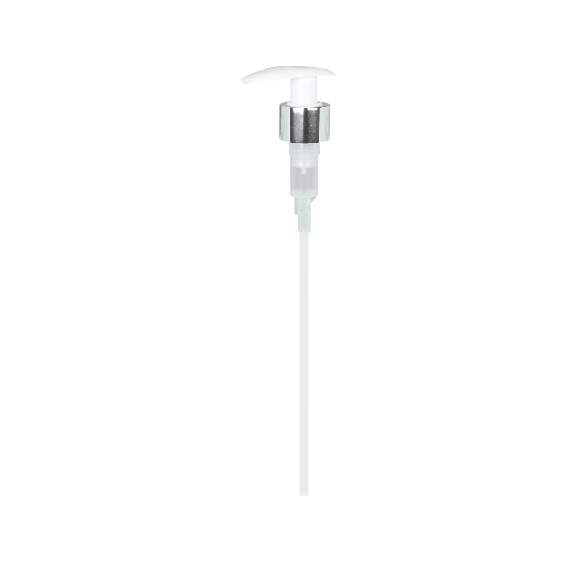 Zaporna črpalka s navojem, PP-plastika, bela, za odprtino: 24/410 Zaporna črpalka s navojem, PP-plastika, bela, za odprtino: 24/410