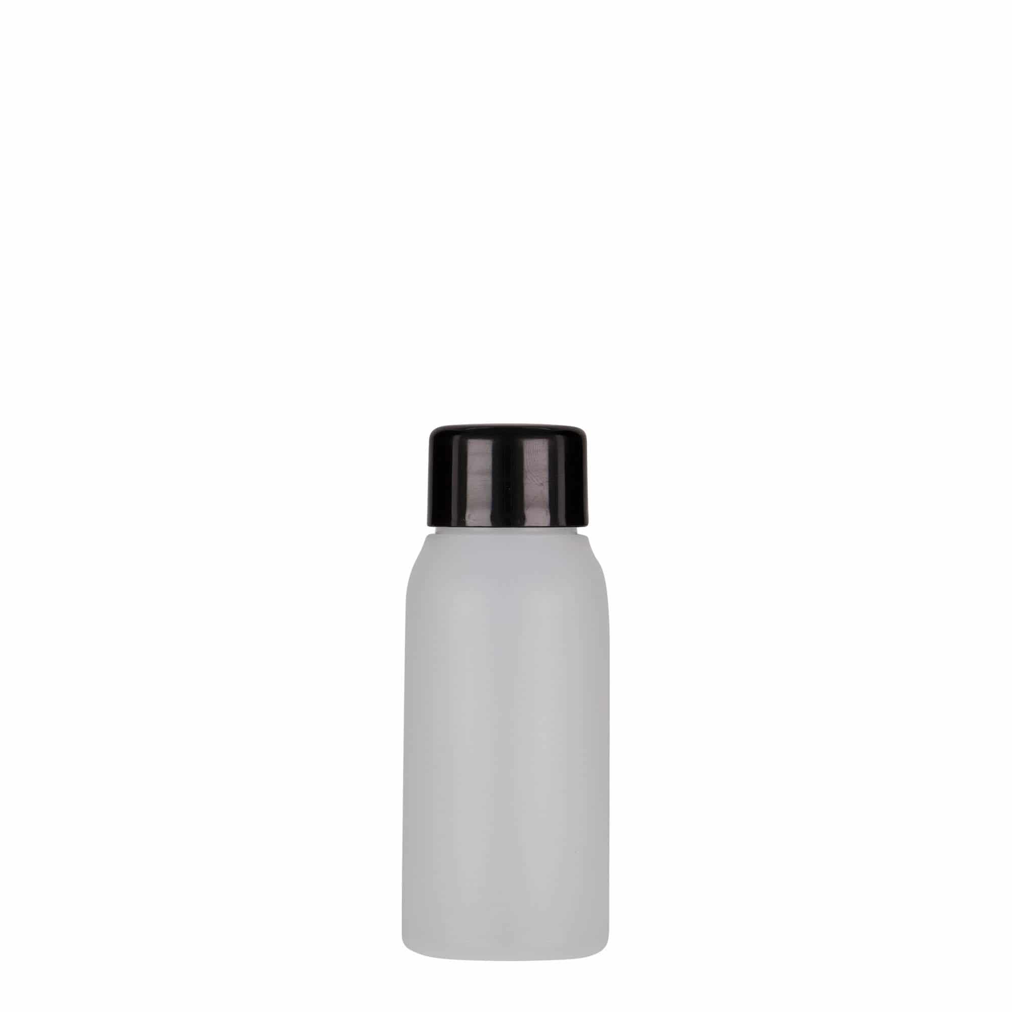 50 ml plastična steklenička 'Tuffy', HDPE, naravna, odprtina: 24/410