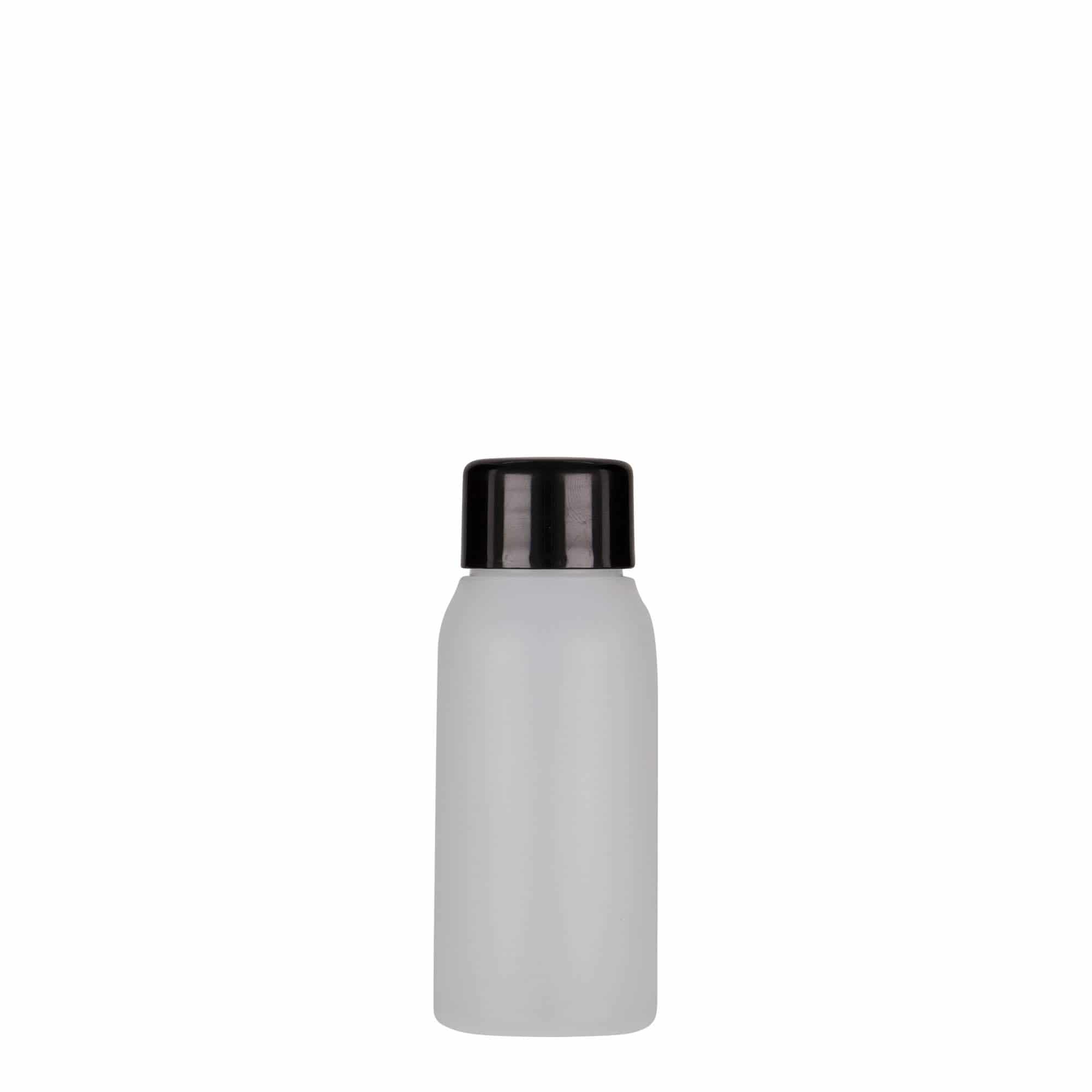 50 ml plastična steklenička 'Tuffy', HDPE, naravna, odprtina: 24/410