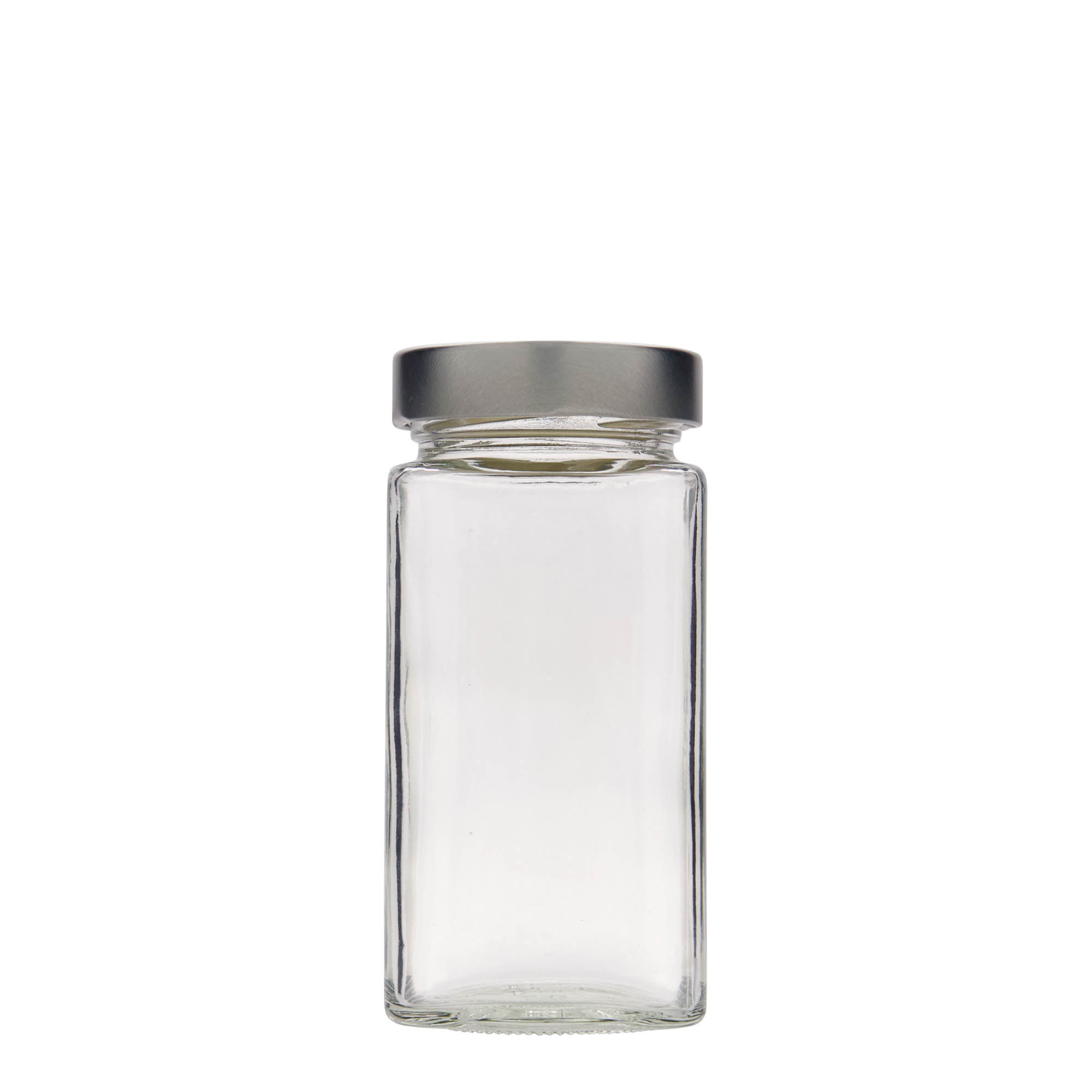 314 ml štirikotni kozarec 'Funny', odprtina: globoki Twist-Off (DTO 58)