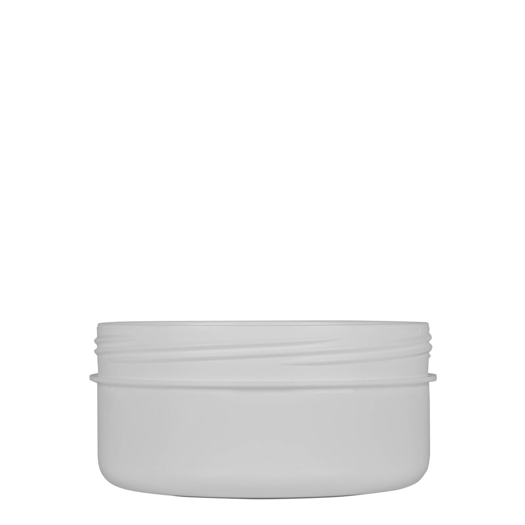 250 ml plastična posoda 'White Line', PP, bela, odprtina: navojni zamašek