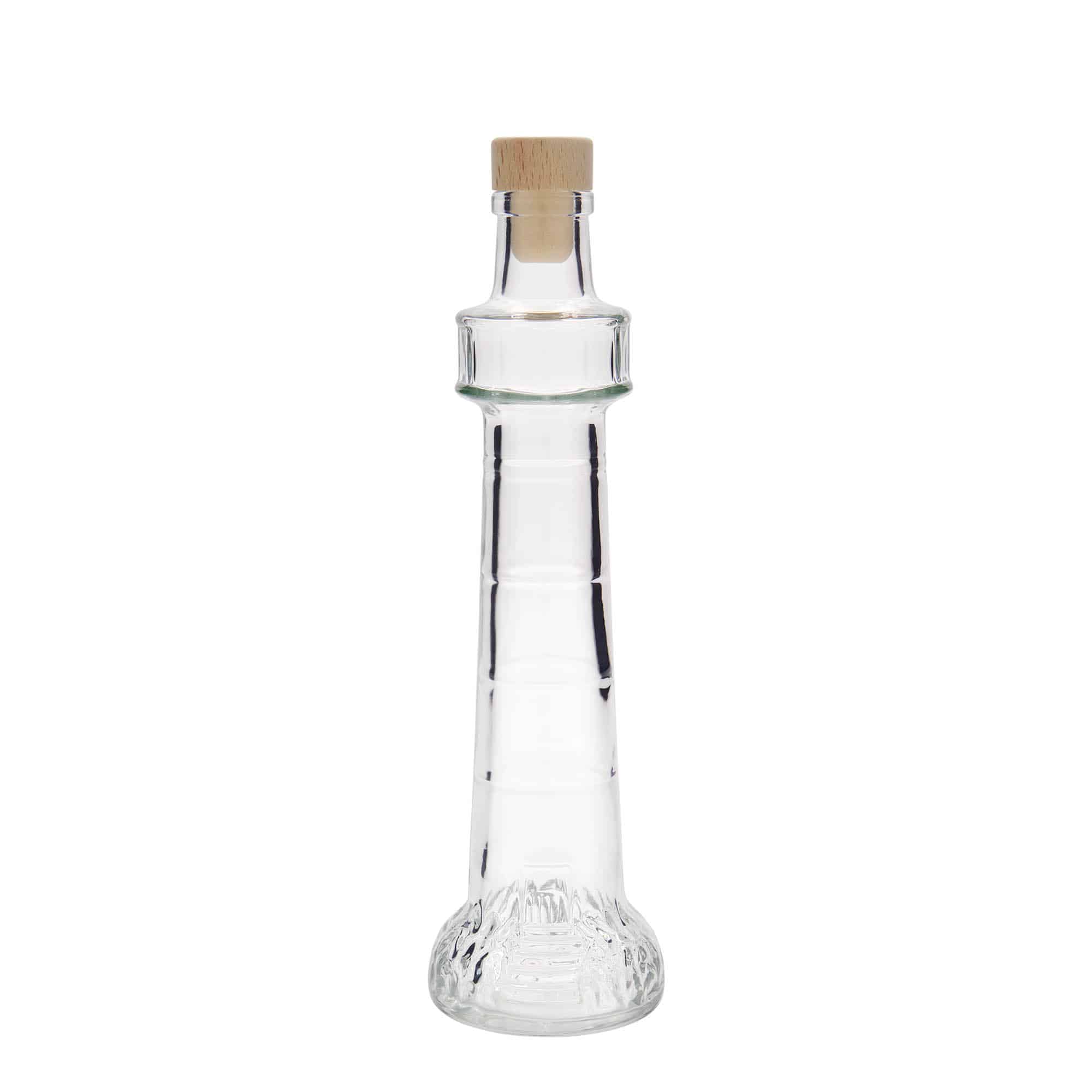 200 ml lekarniška steklenica »Svetilnik«, ustje: pluta