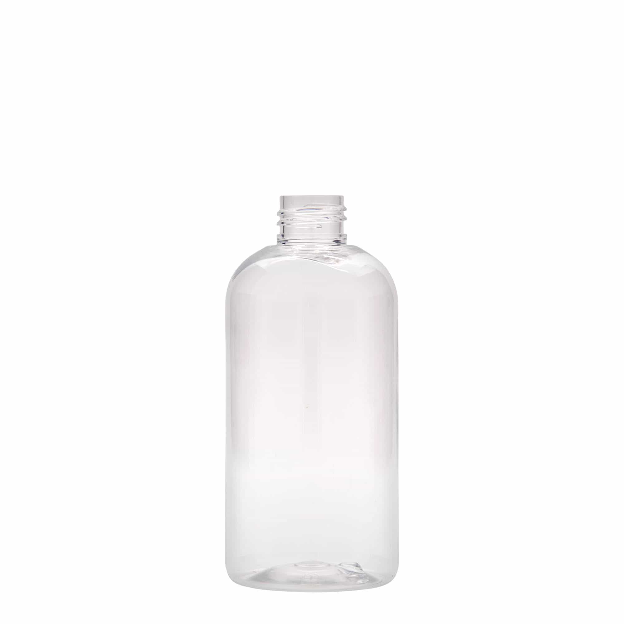 250 ml steklenica iz PET plastike »Boston«, plastika, ustje: GPI 24/410 250 ml steklenica iz PET plastike »Boston«, plastika, ustje: GPI 24/410