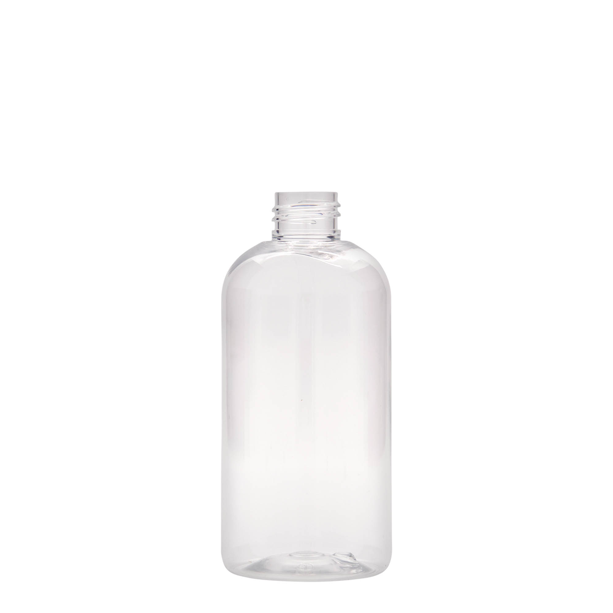 250 ml PET-flaska 'Boston', plastika, odprtina: 24/410 250 ml PET-flaska 'Boston', plastika, odprtina: 24/410