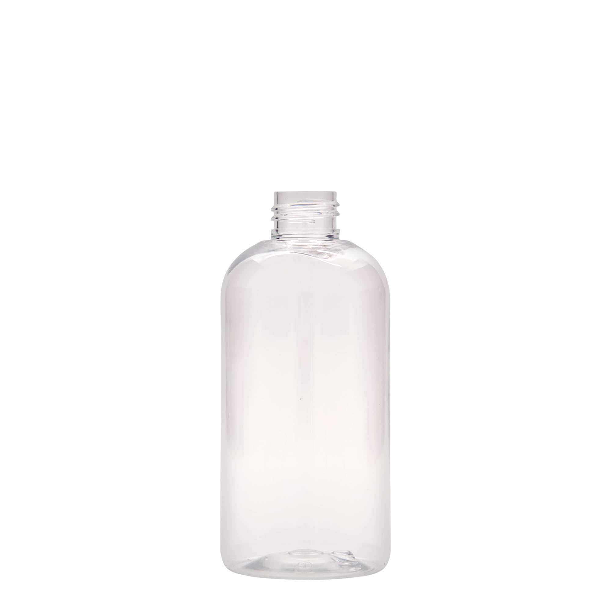 250 ml PET-flaska 'Boston', plastika, odprtina: 24/410