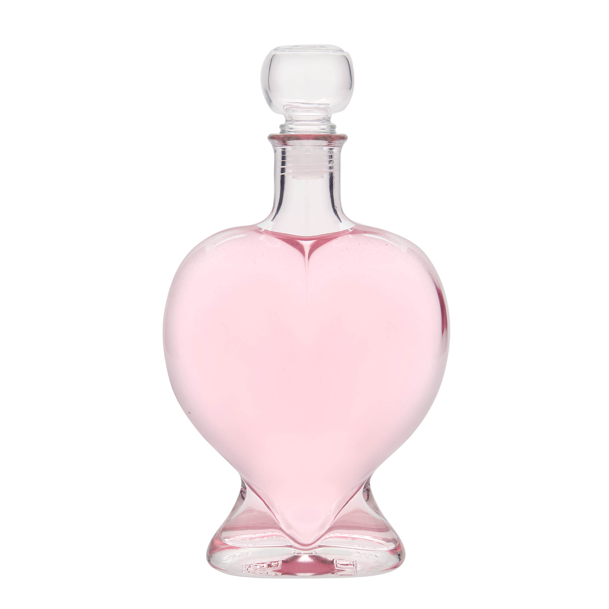 500 ml steklenica 'Srce', odprtina: plutovina