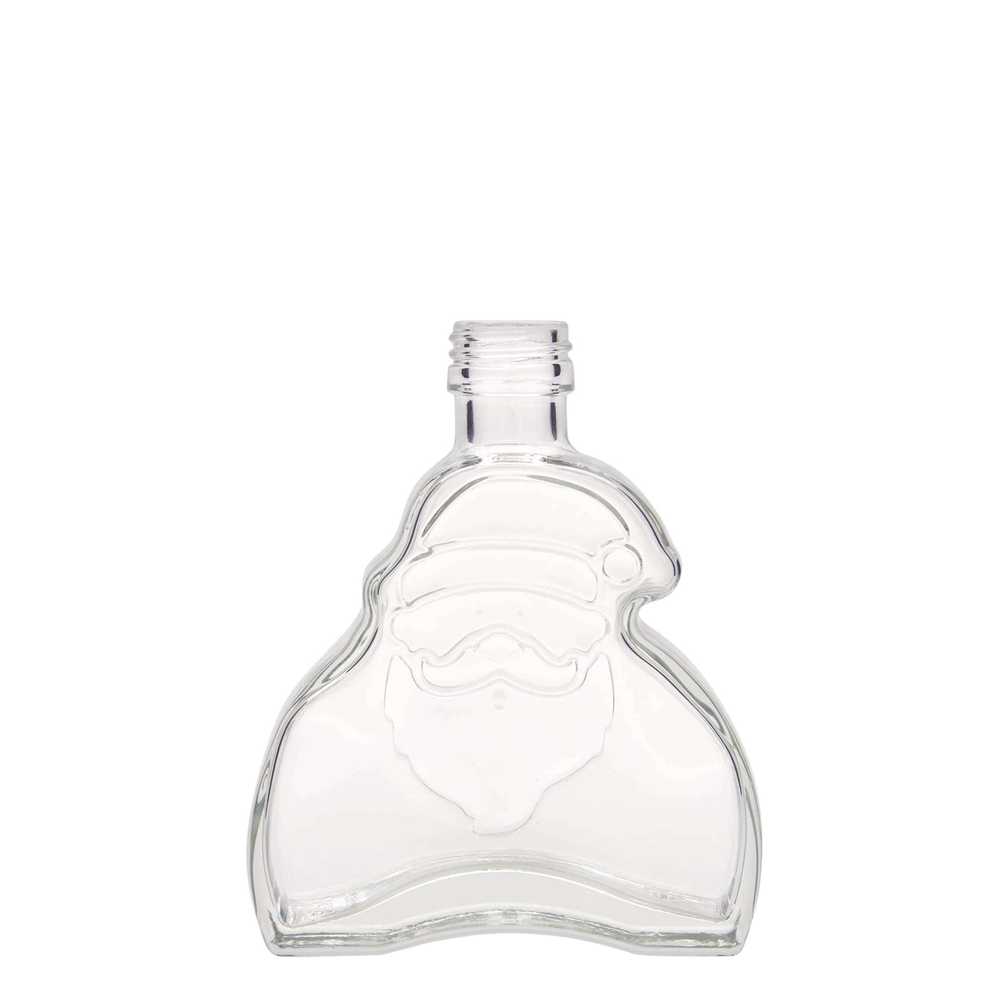 200 ml steklena steklenica »Santa Claus«, ustje: PP 28 200 ml steklena steklenica »Santa Claus«, ustje: PP 28
