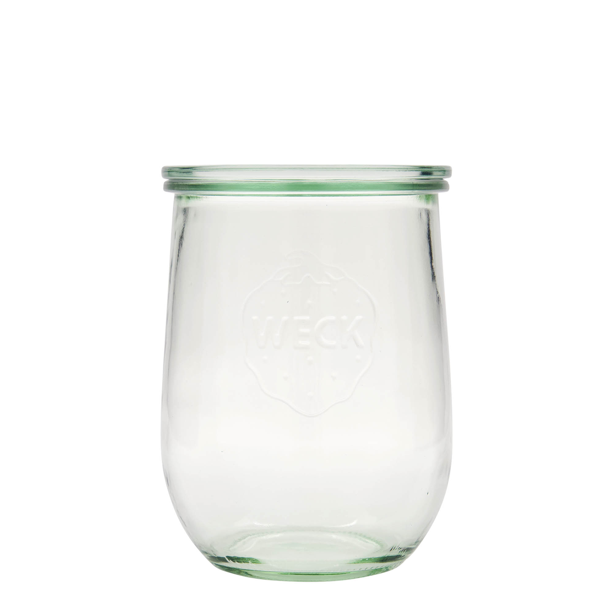 1.050 ml WECK kozarec Tulipan #, odprtina: okrogla roba 1.050 ml WECK kozarec Tulipan #, odprtina: okrogla roba