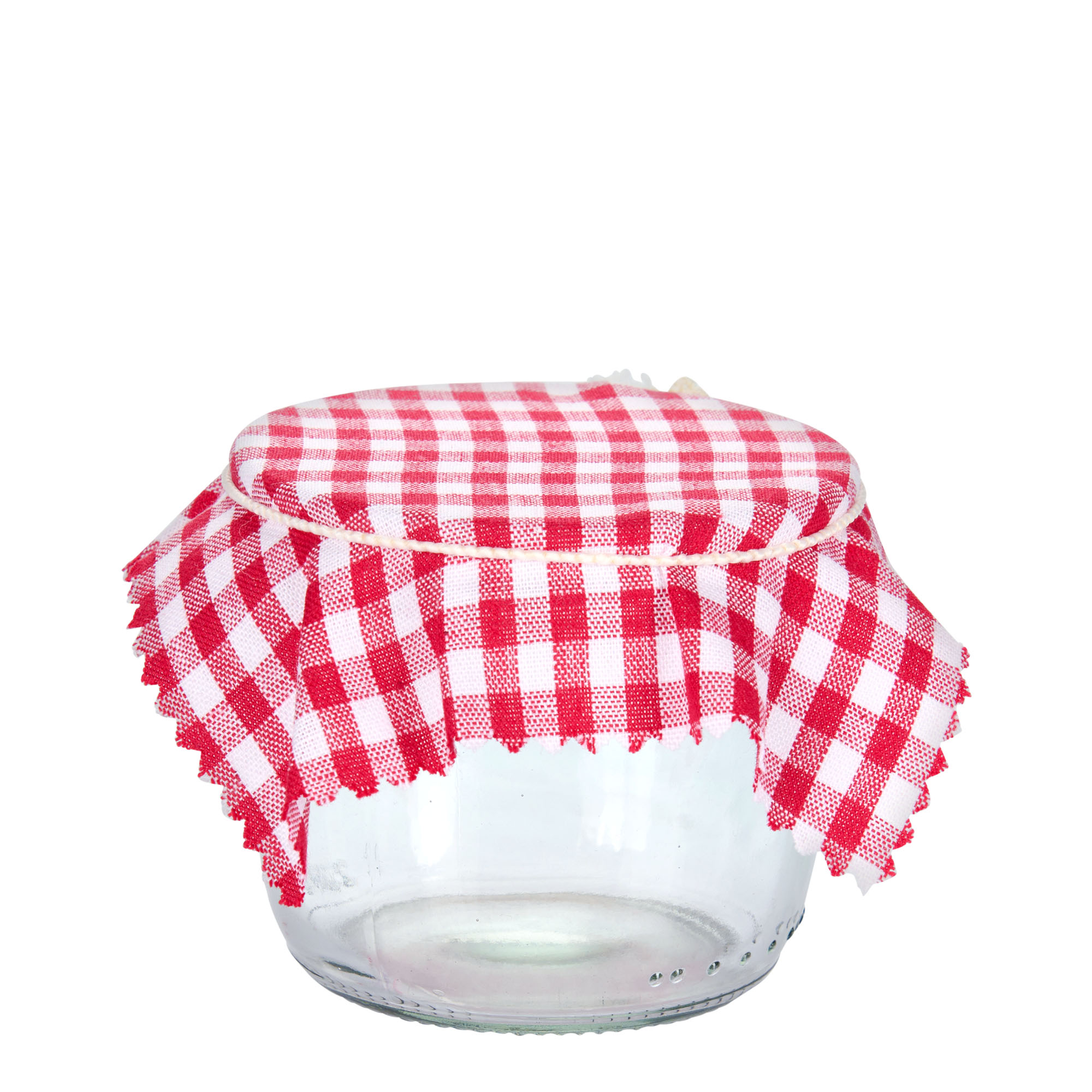 Tkaninska prtiček karo vzorec 12x12, kvadratna oblika, tekstil, rdeča, odprtina: TO38-TO53