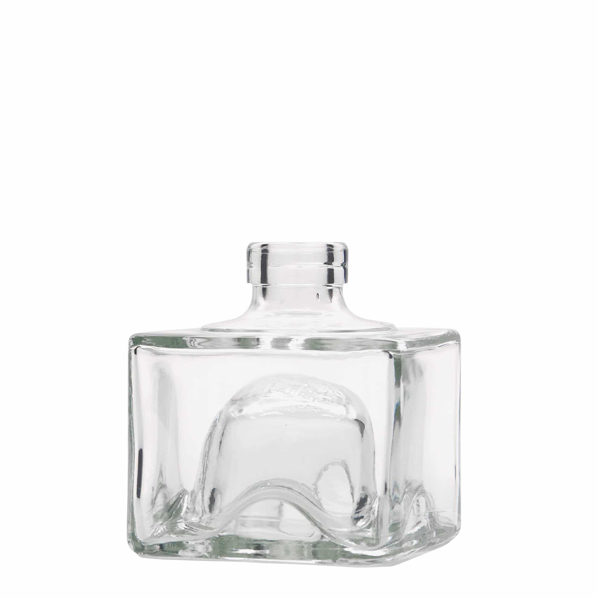 200 ml steklena steklenica »Cocolores«, kvadratna, ustje: pluta