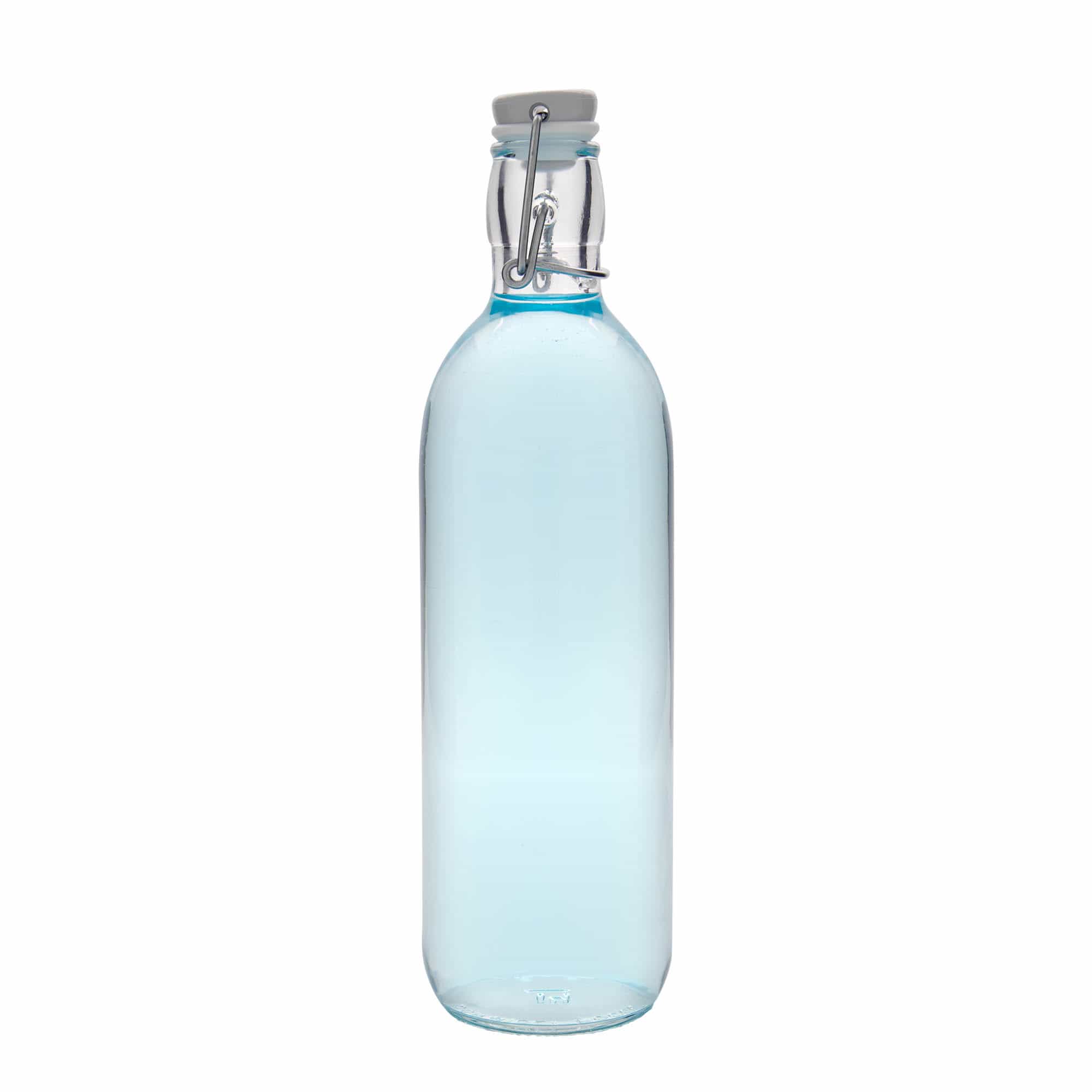 1000 ml steklena steklenica »Emilia«, ustje: zamašek s tesnilom