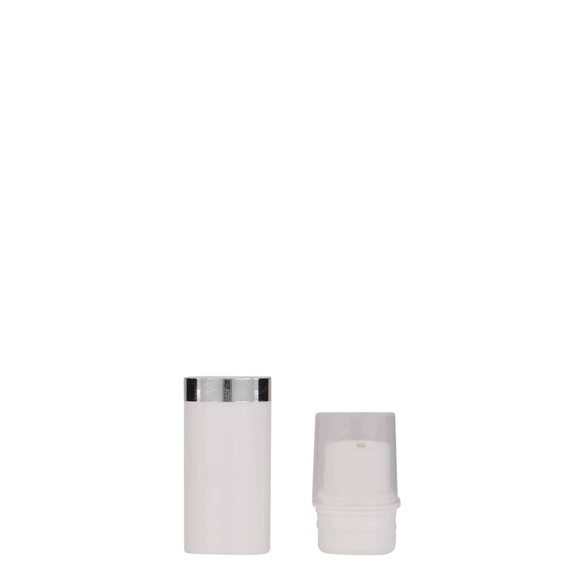5 ml brezzračni dozirnik »Nano«, plastika PP, bela