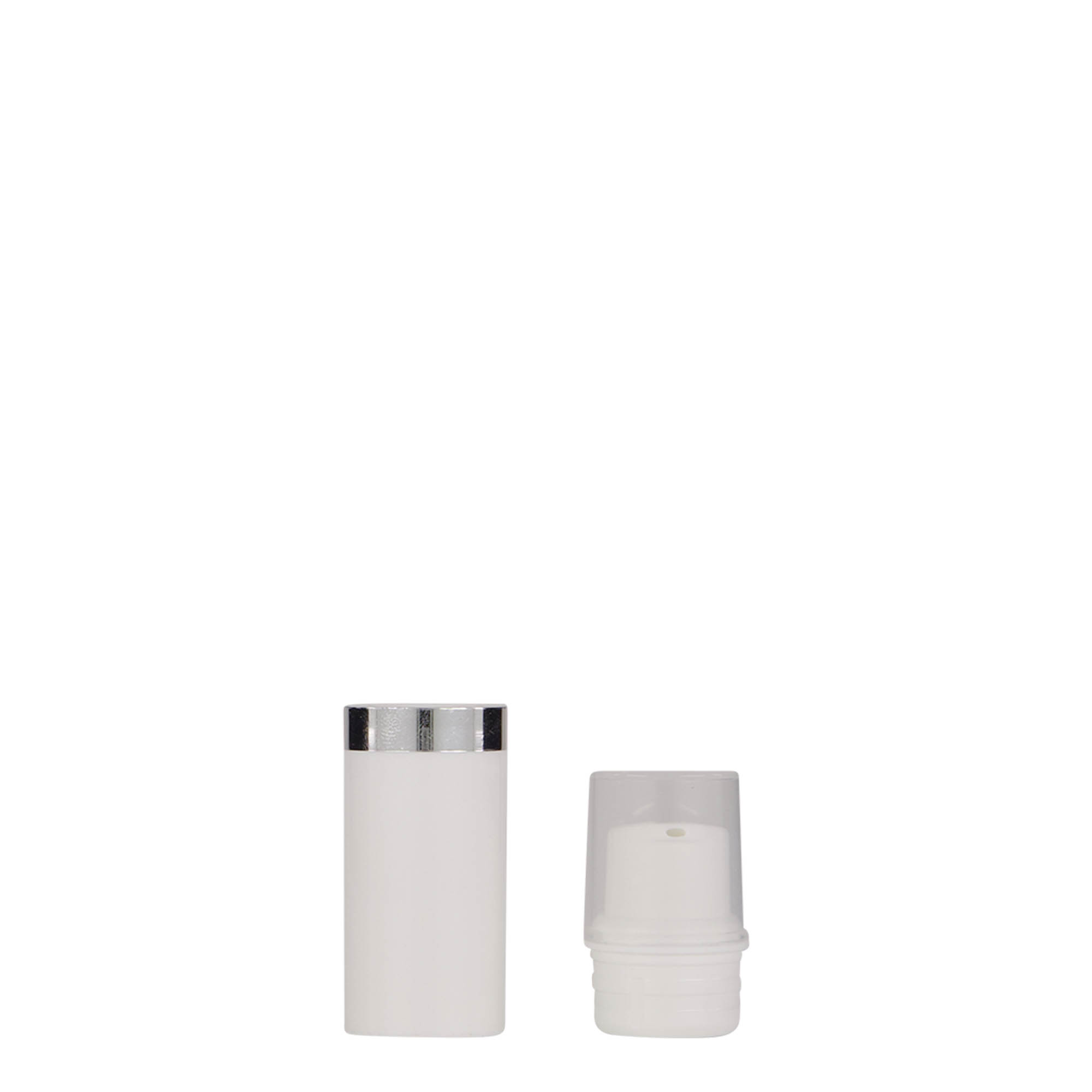 5 ml Airless dozirnik 'Nano', PP-plastika, bel