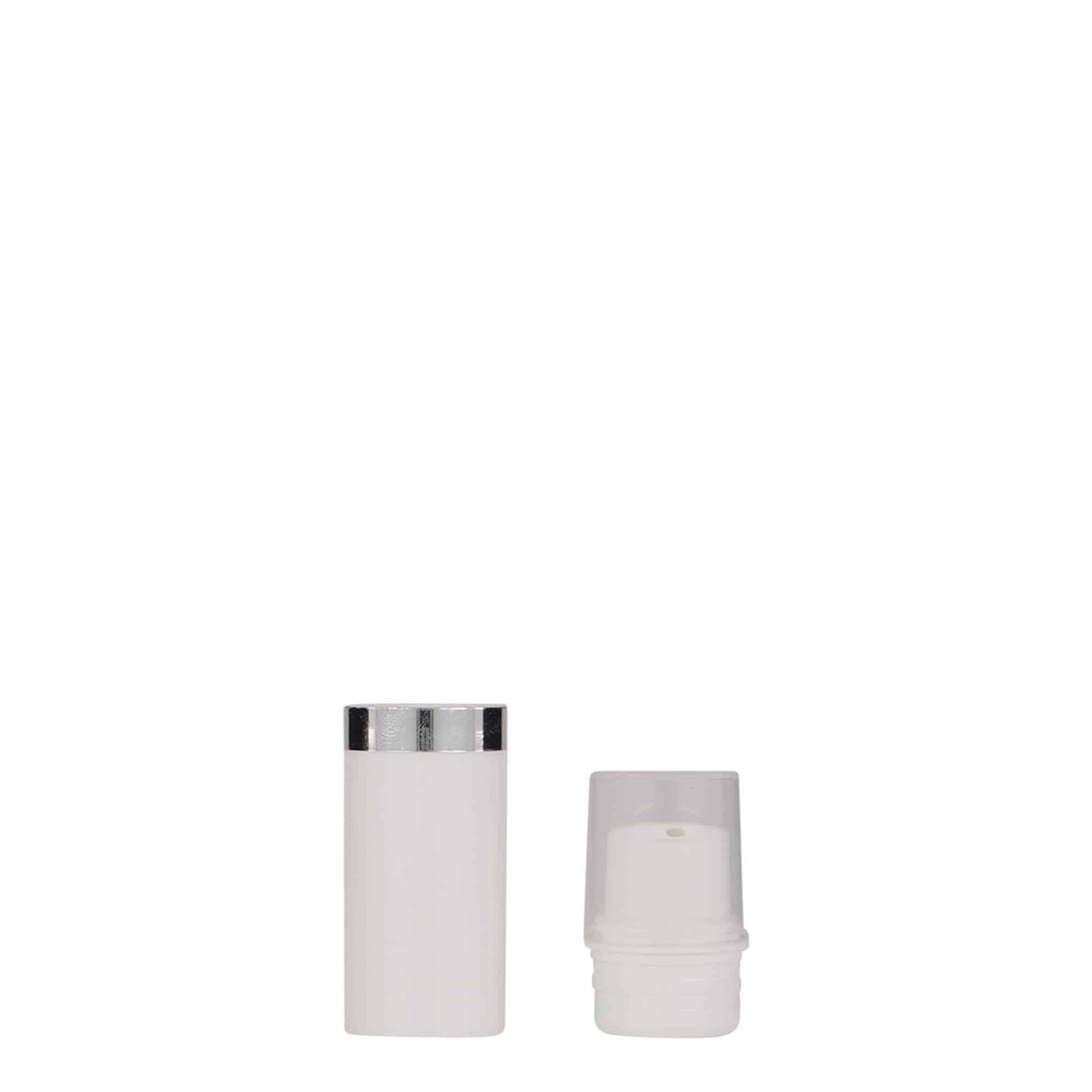 5 ml Airless dozirnik 'Nano', PP-plastika, bel