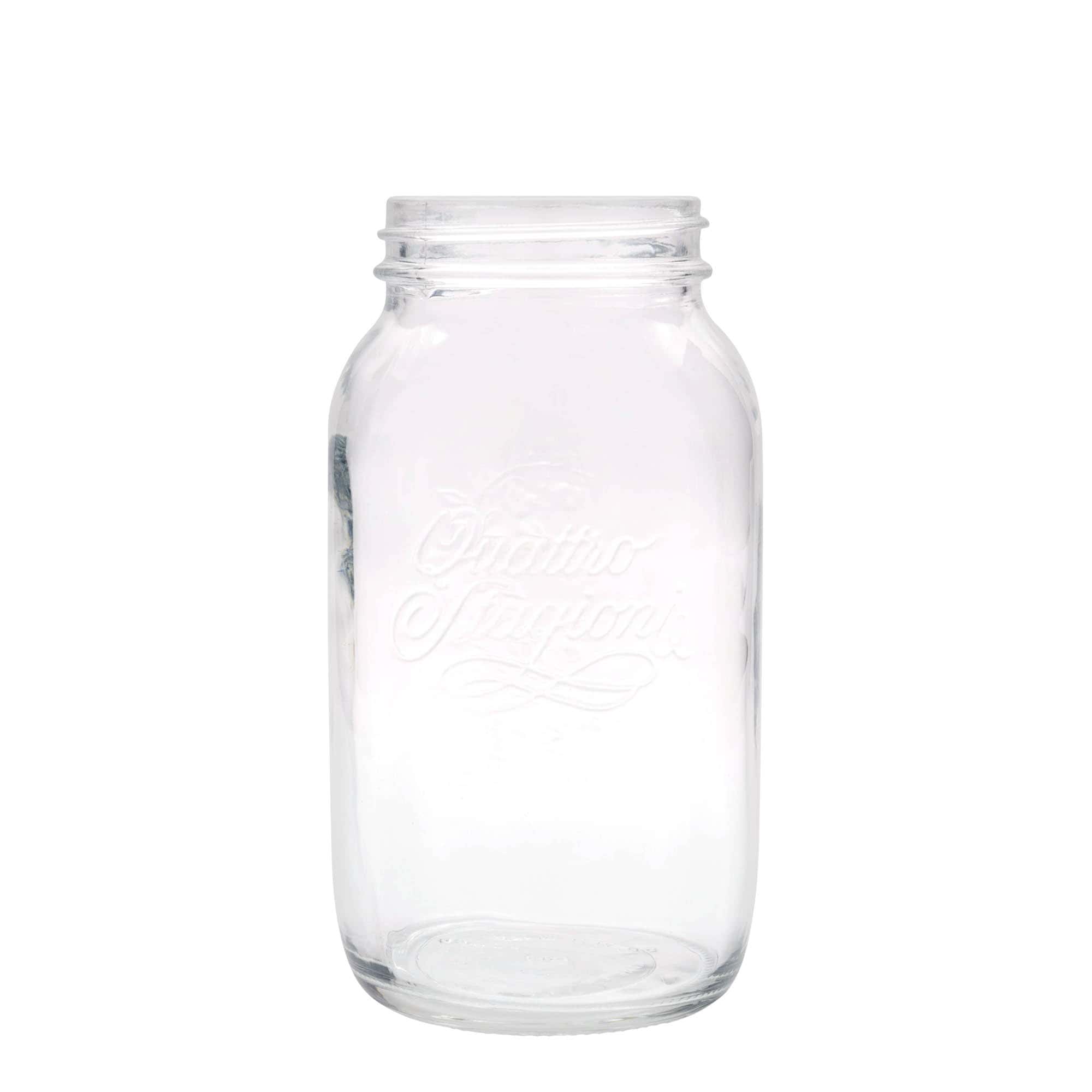 1500 ml kozarec »Quattro Stagioni«, ustje: navojni zamašek