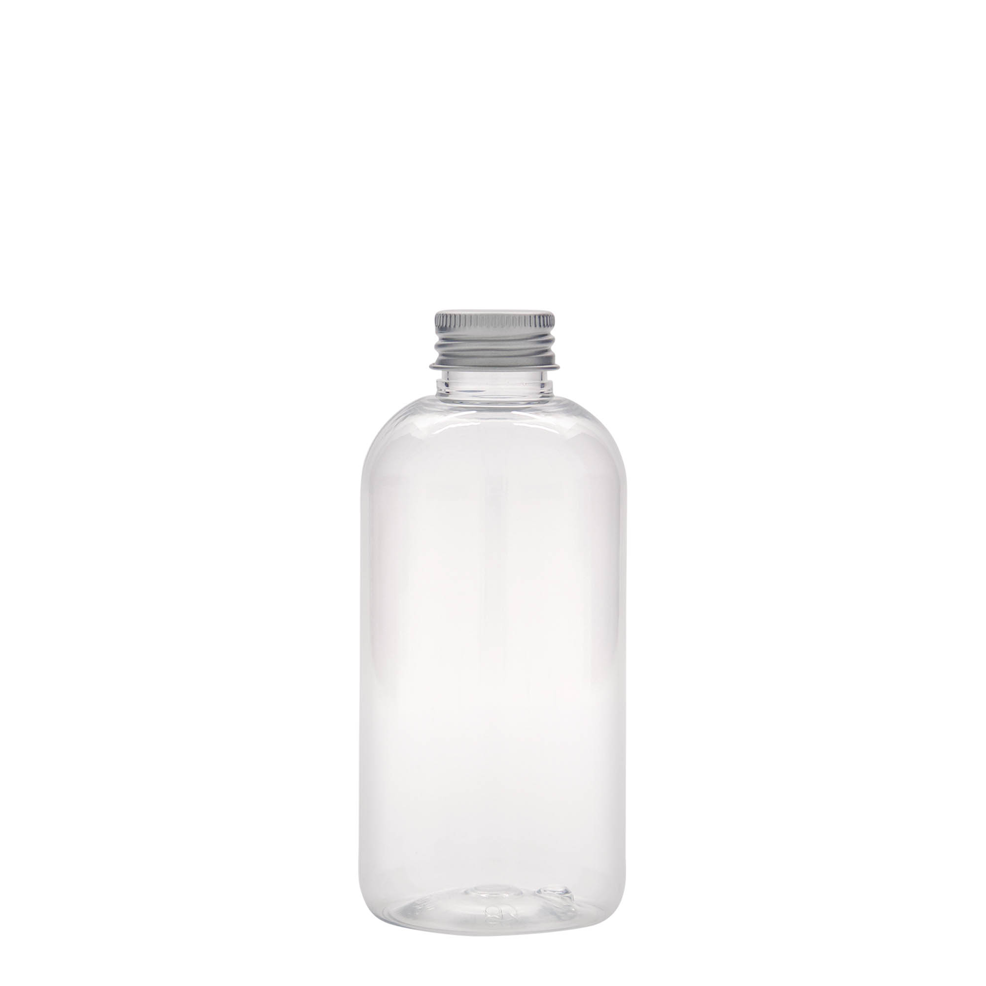 200 ml PET-flaska 'Boston', plastika, odprtina: 24/410 200 ml PET-flaska 'Boston', plastika, odprtina: 24/410