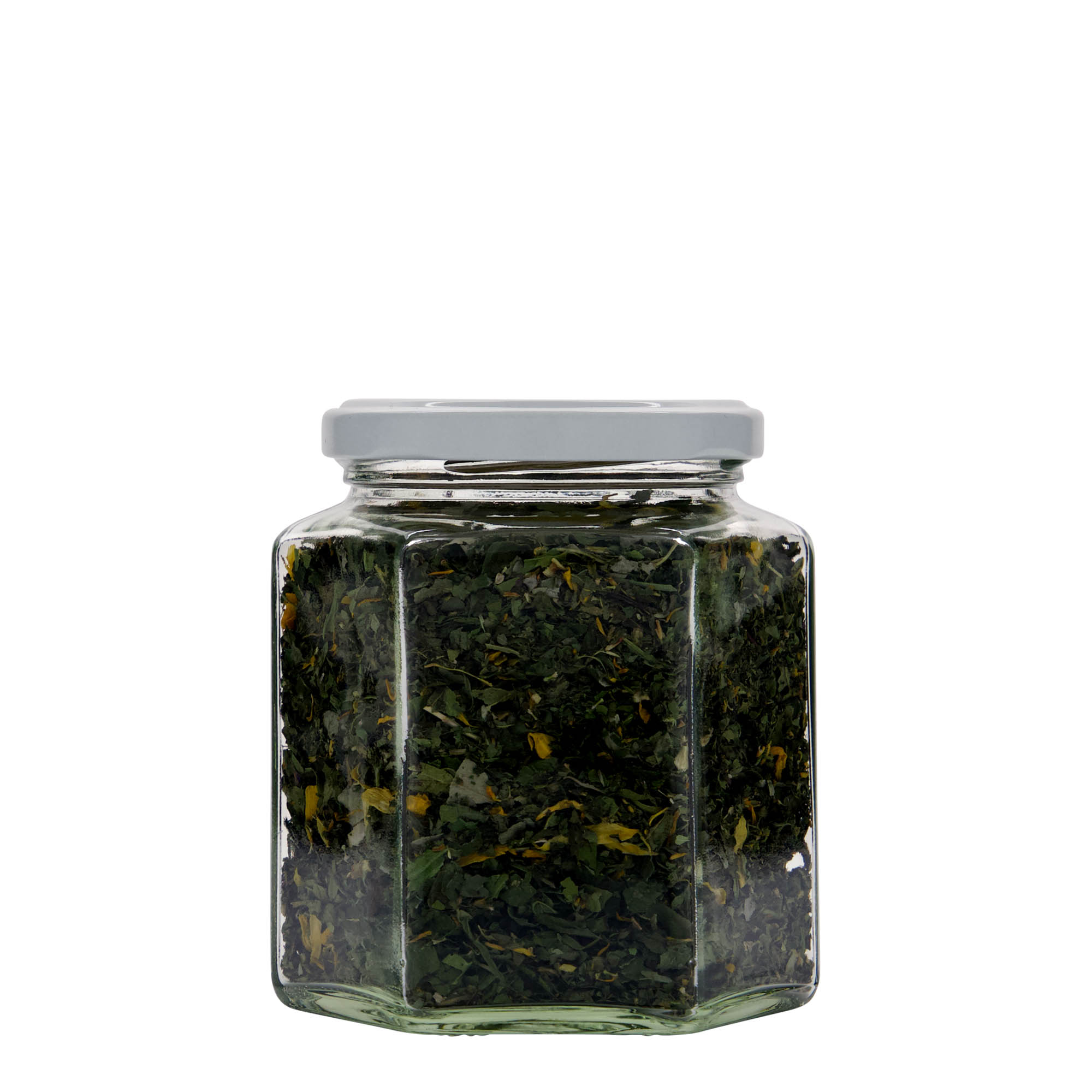 390 ml šestkotna steklenica, odprtina: Twist-Off (TO 70)