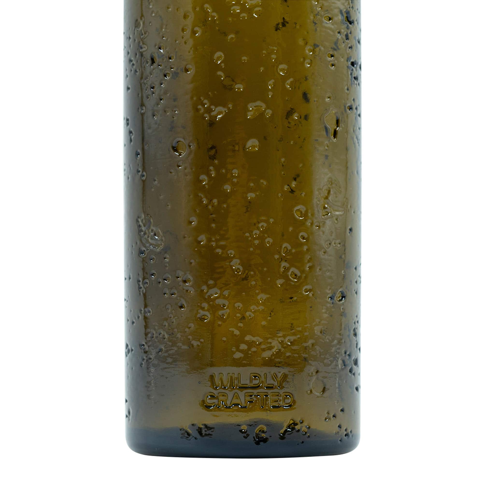 500 ml Wildly Crafted steklena steklenica »Bobber Jr«, rjava, ustje: pluta