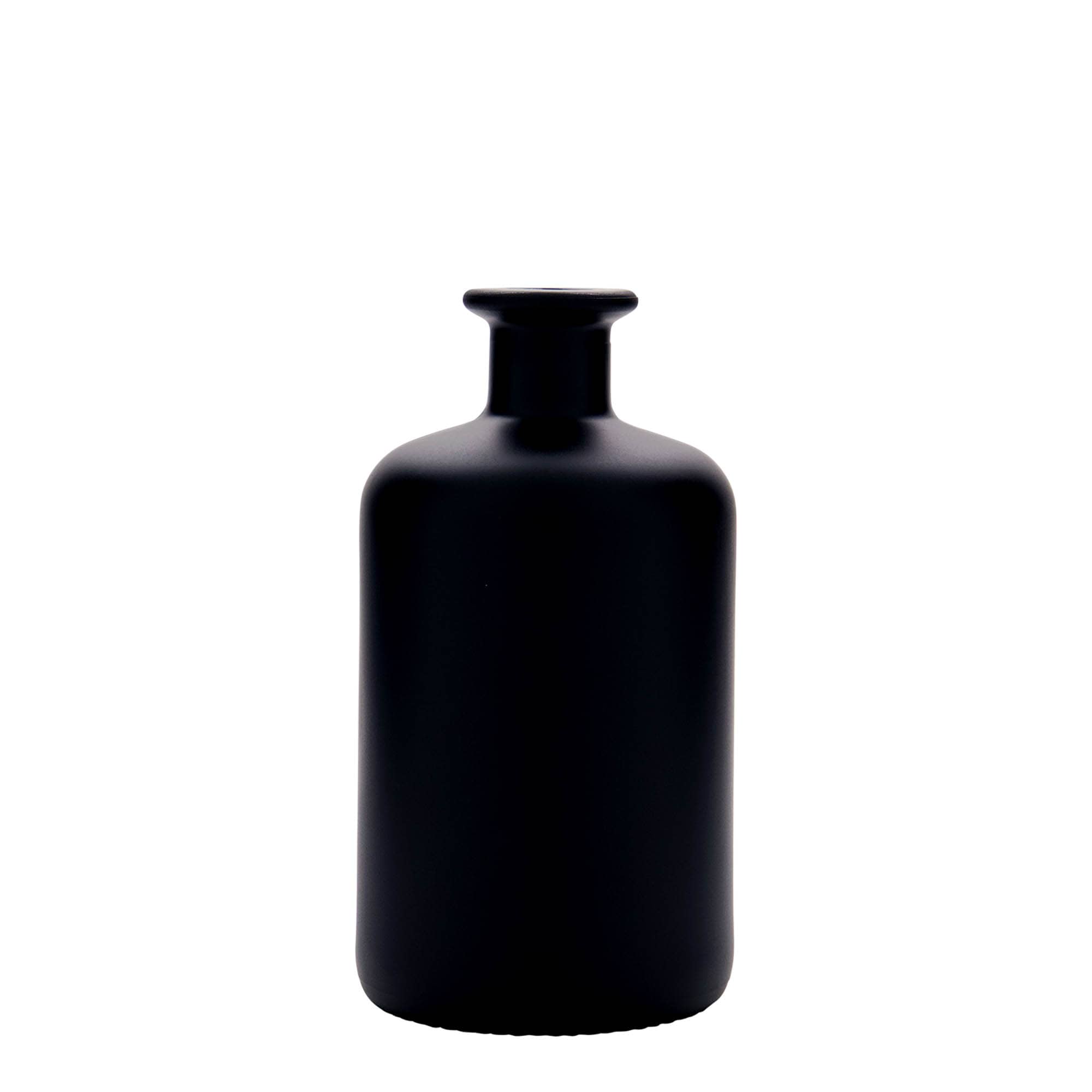 500 ml lekarniška steklenica, črna, ustje: pluta 500 ml lekarniška steklenica, črna, ustje: pluta
