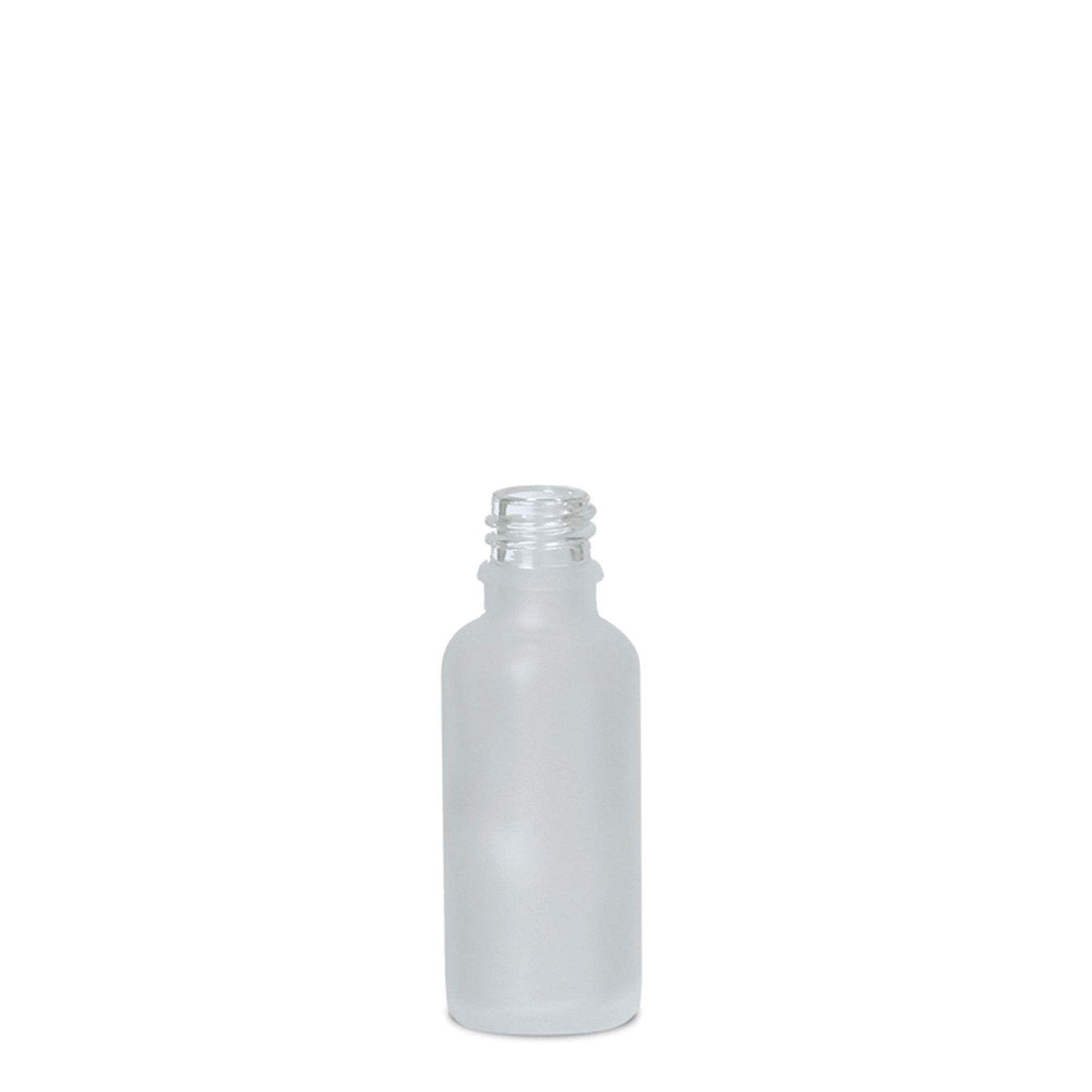 30 ml medicinska steklenička, steklo, matirano, odprtina: DIN 18 30 ml medicinska steklenička, steklo, matirano, odprtina: DIN 18