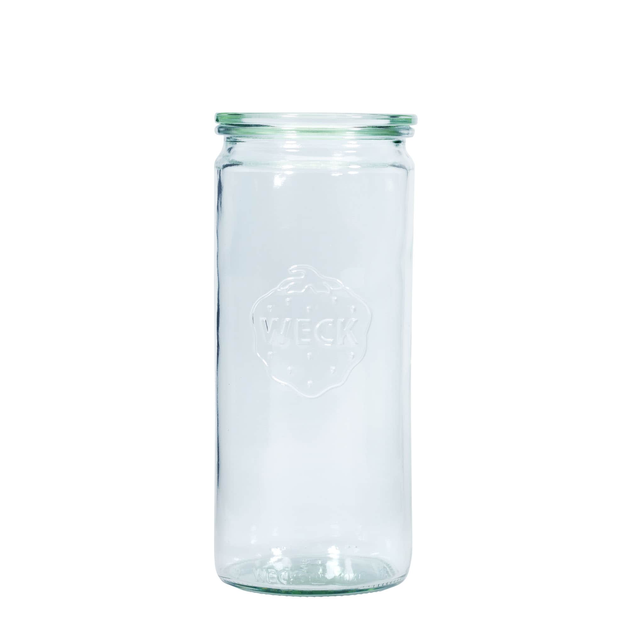 1040 ml cilindrični kozarec WECK, ustje: Okrogel rob
