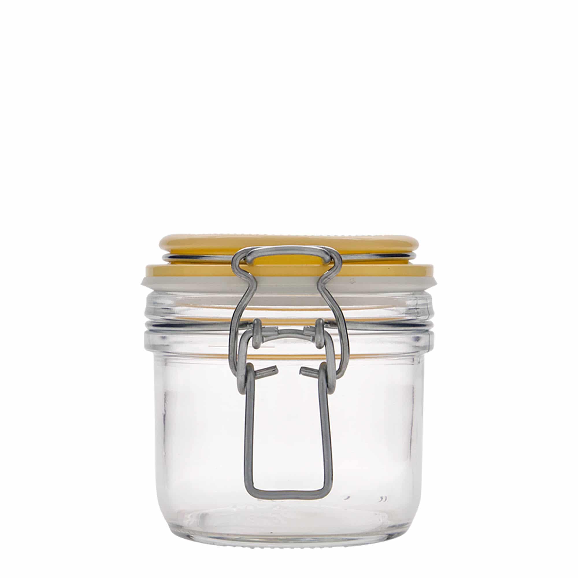 200 ml kozarec s patentom »Fido«, rumena, ustje: zamašek s tesnilom s patentom 200 ml kozarec s patentom »Fido«, rumena, ustje: zamašek s tesnilom s patentom