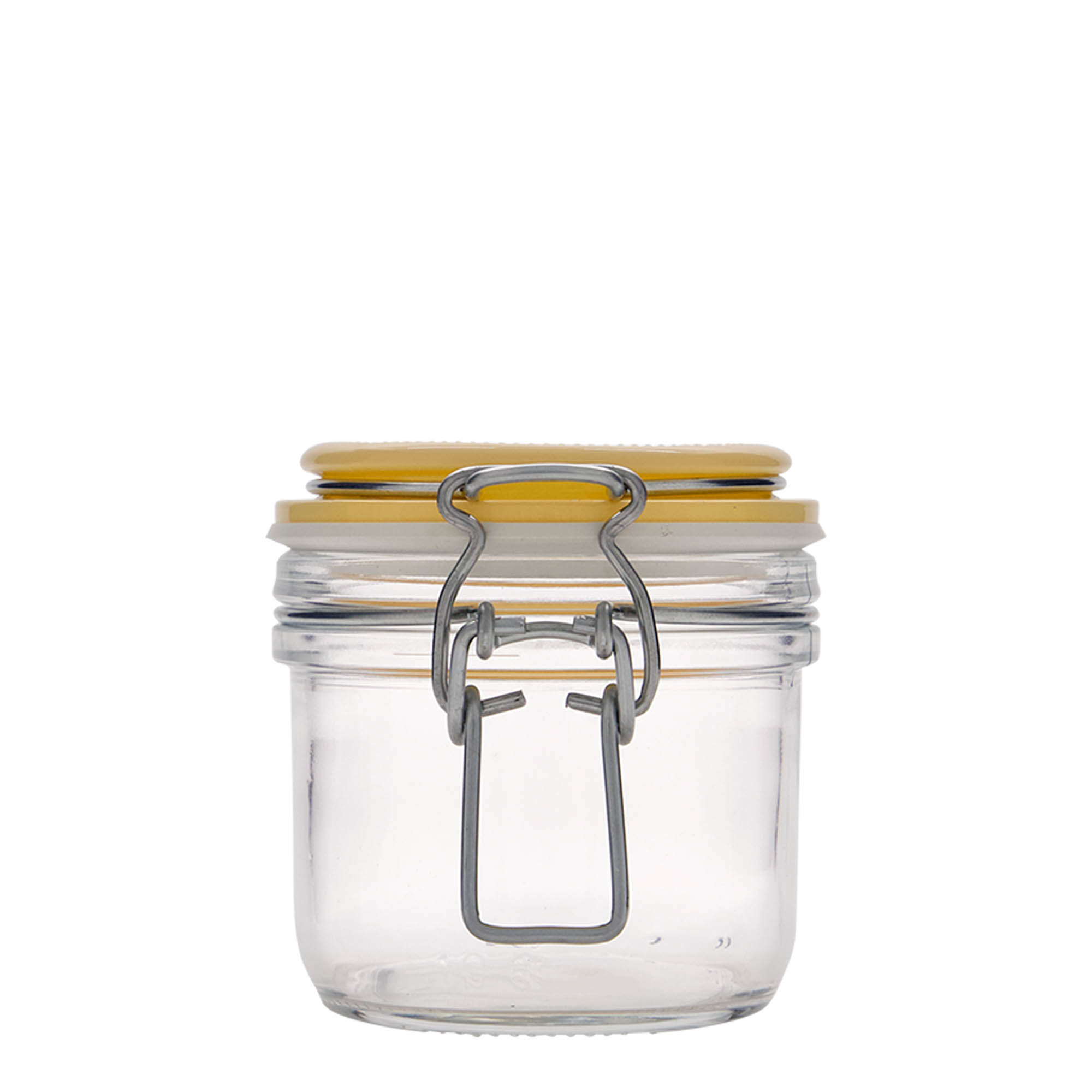 200 ml steklenica s sponko 'Fido', rumena, odprtina: sponka za zapiranje 200 ml steklenica s sponko 'Fido', rumena, odprtina: sponka za zapiranje