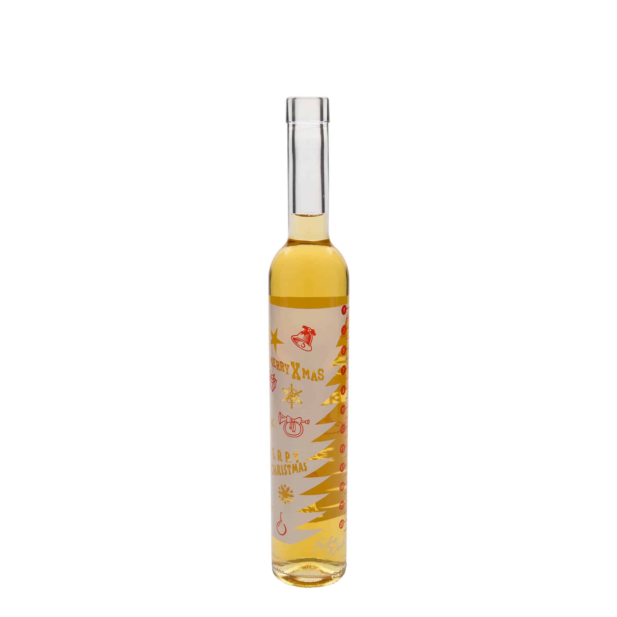 500 ml steklena steklenica Maximo potiskana »Adventni koledar«, ustje: pluta