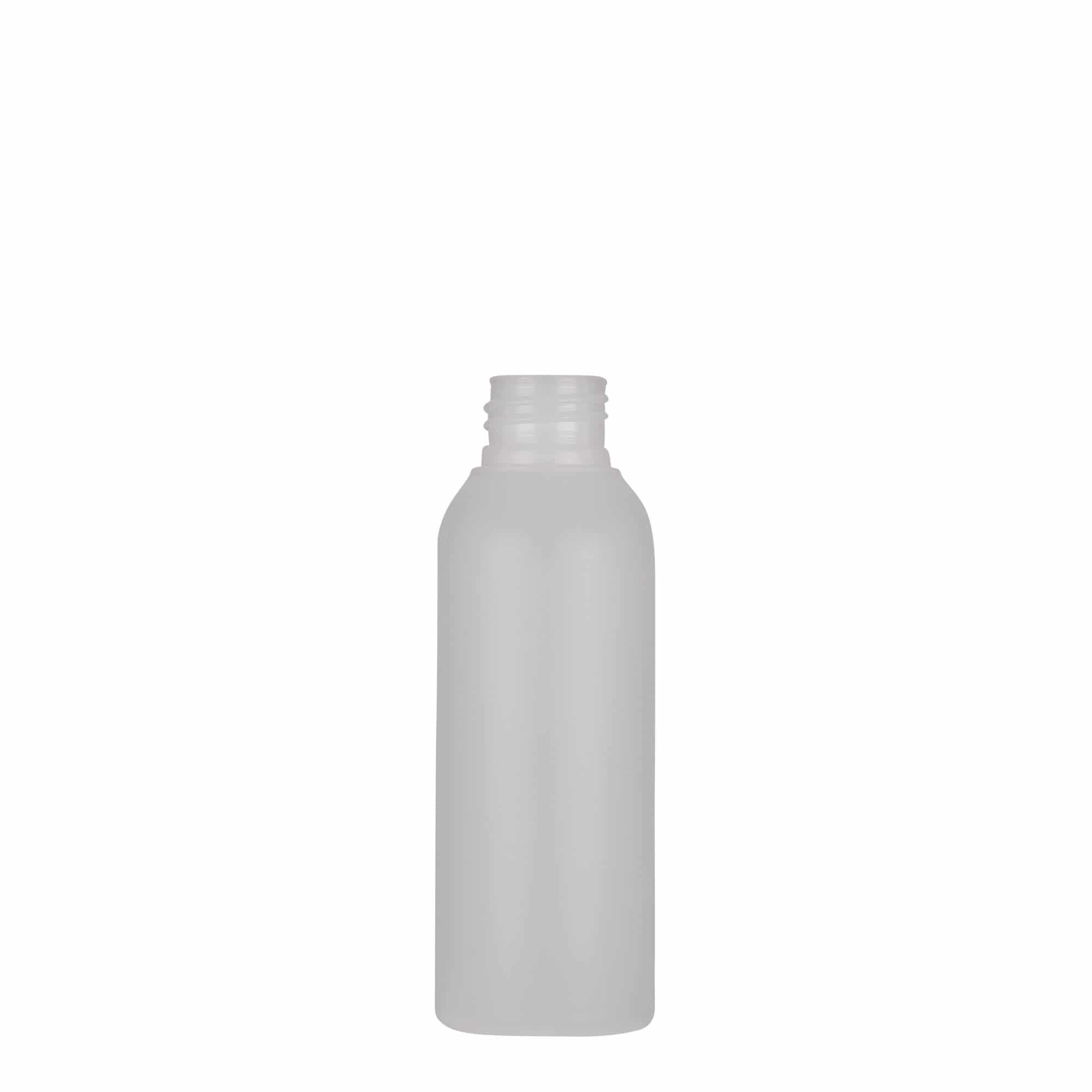 100 ml plastična steklenička 'Tuffy', HDPE, naravna, odprtina: 24/410
