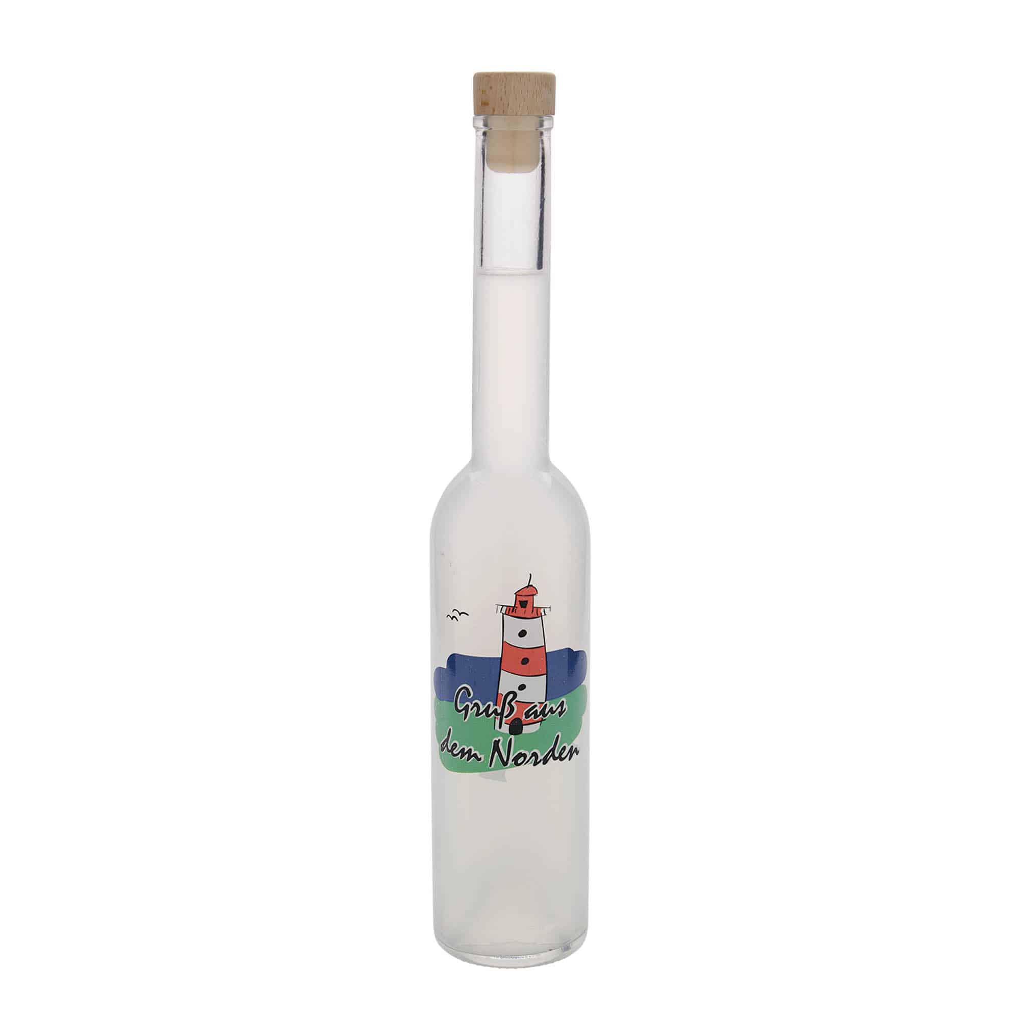 350 ml steklenica 'Opera', motiv: Sever, odprtina: pluta